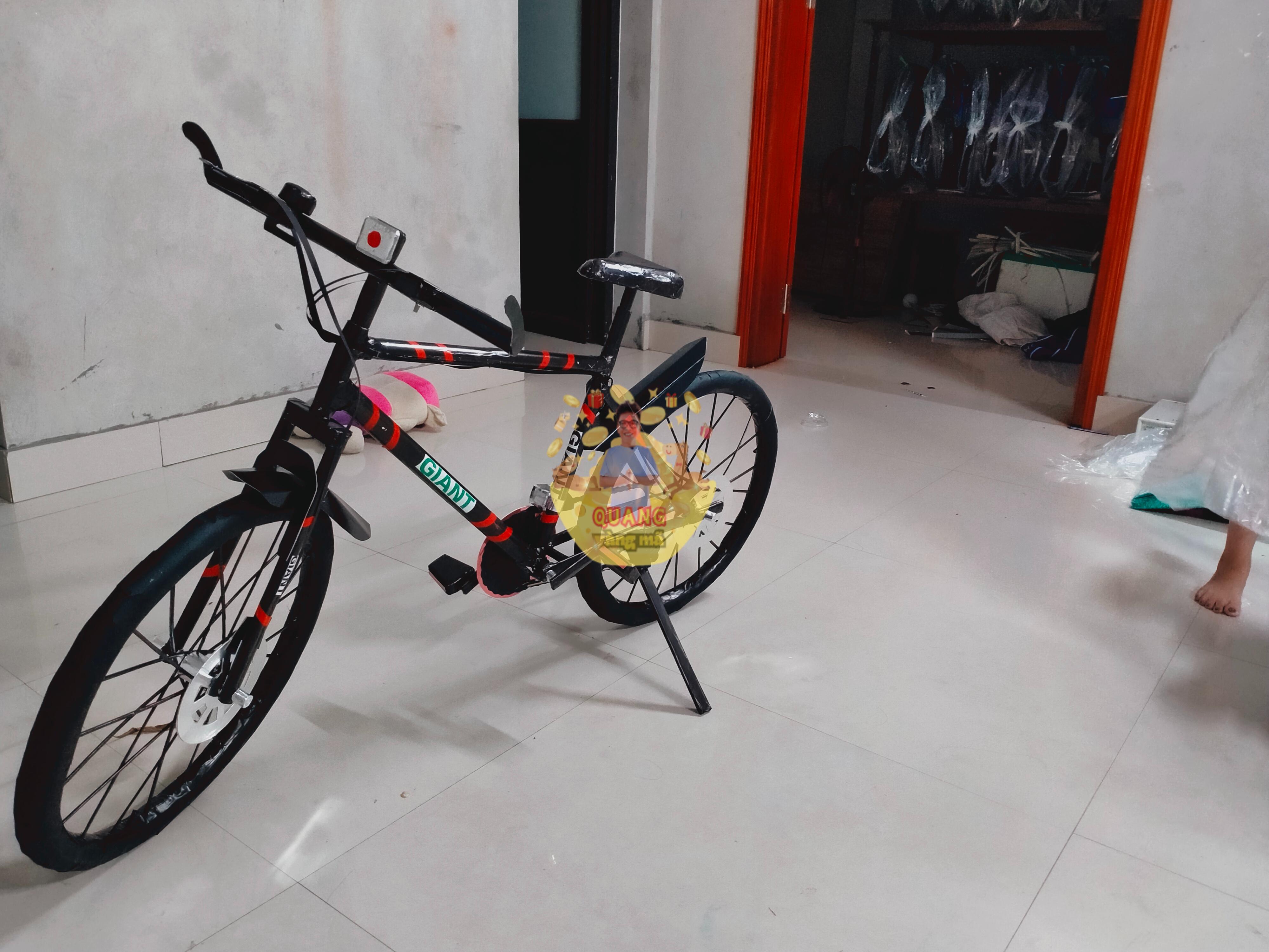 Xe đạp thể thao gain đen