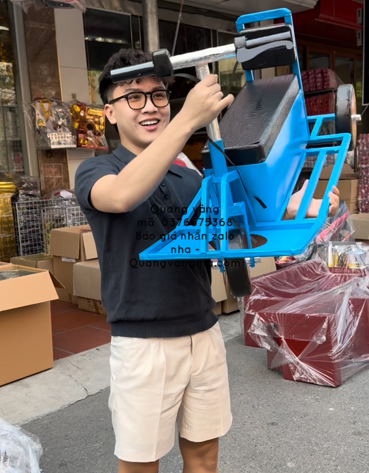 Xe điện ở công viên xe 3 bánh điện
