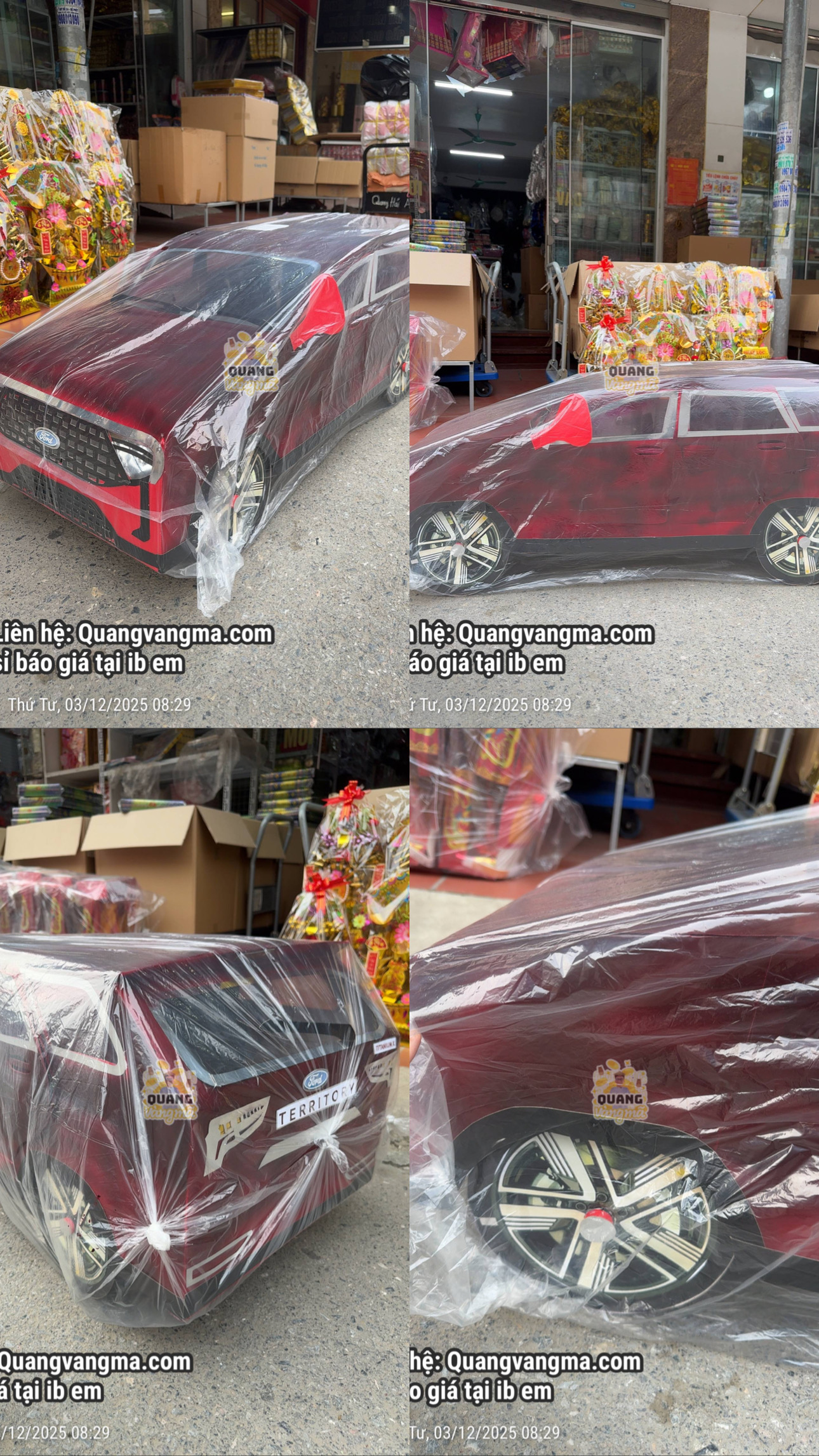 Xe ford titanium territory titanium x 2026 đỏ