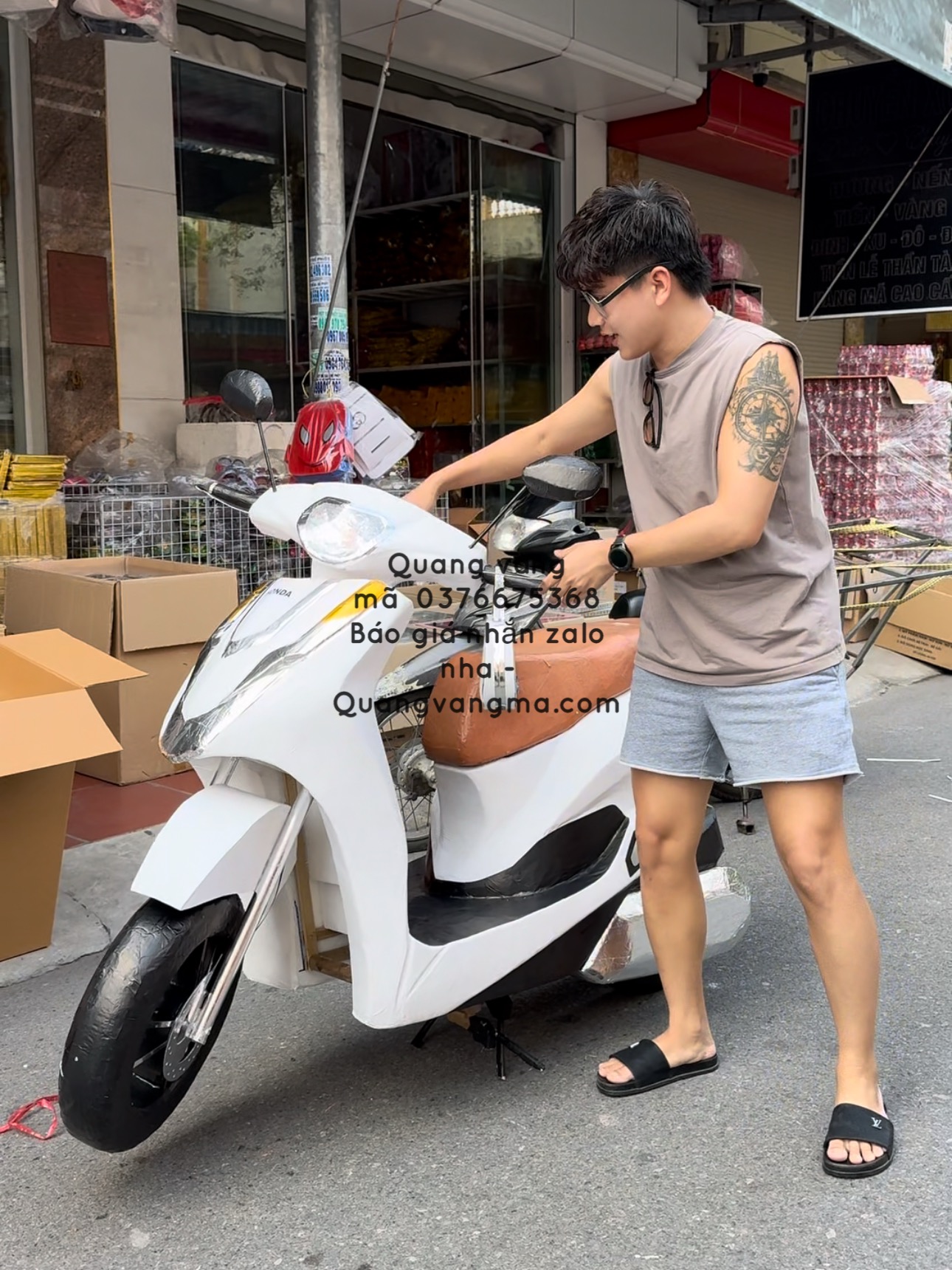 Xe lead thiết kế riêng theo kích thước xe thật