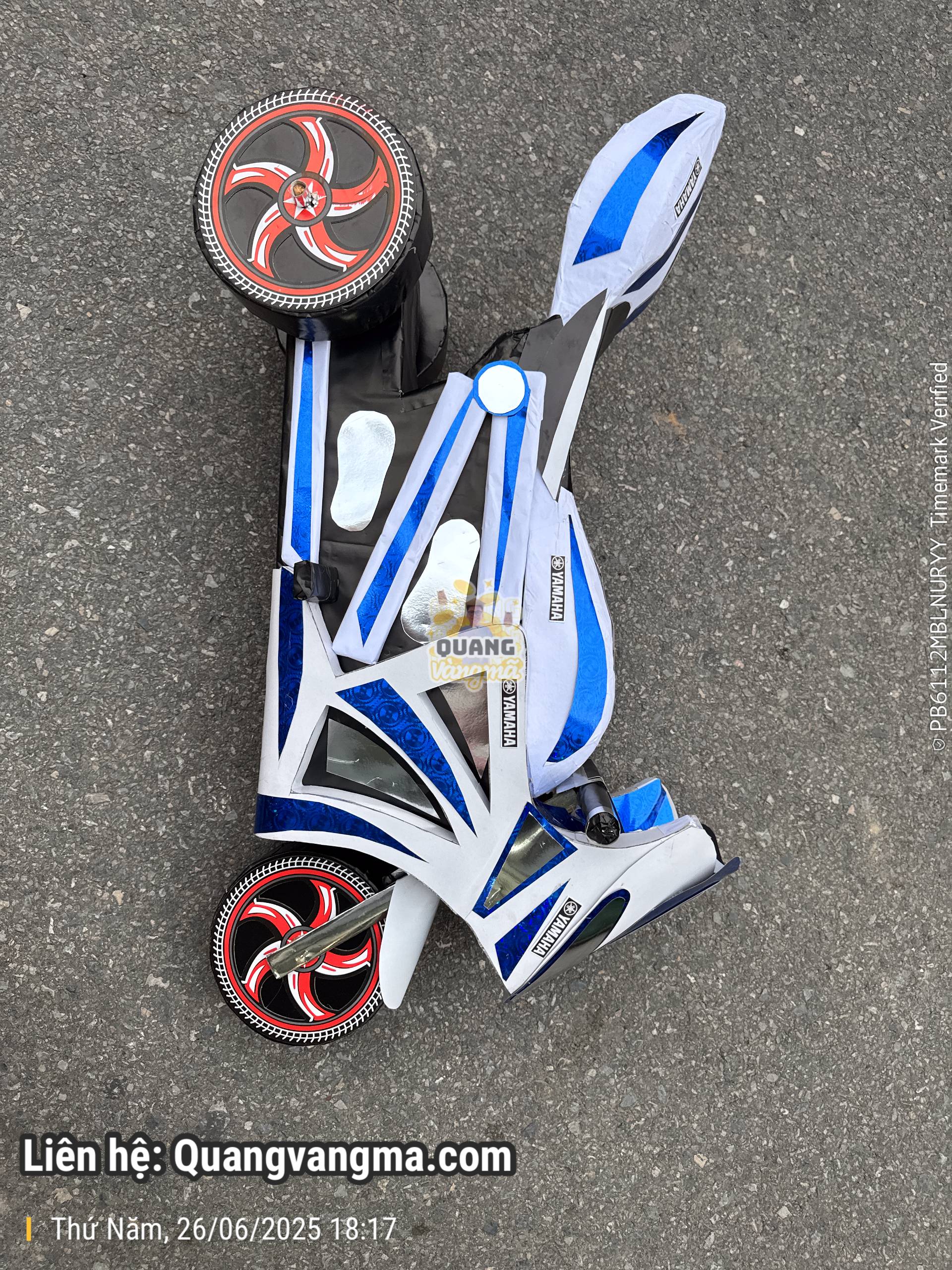 Xe moto em bé