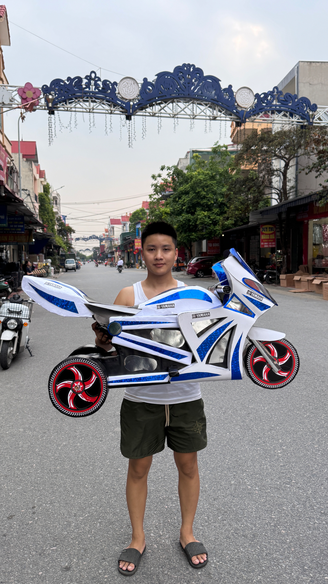Xe moto em bé
