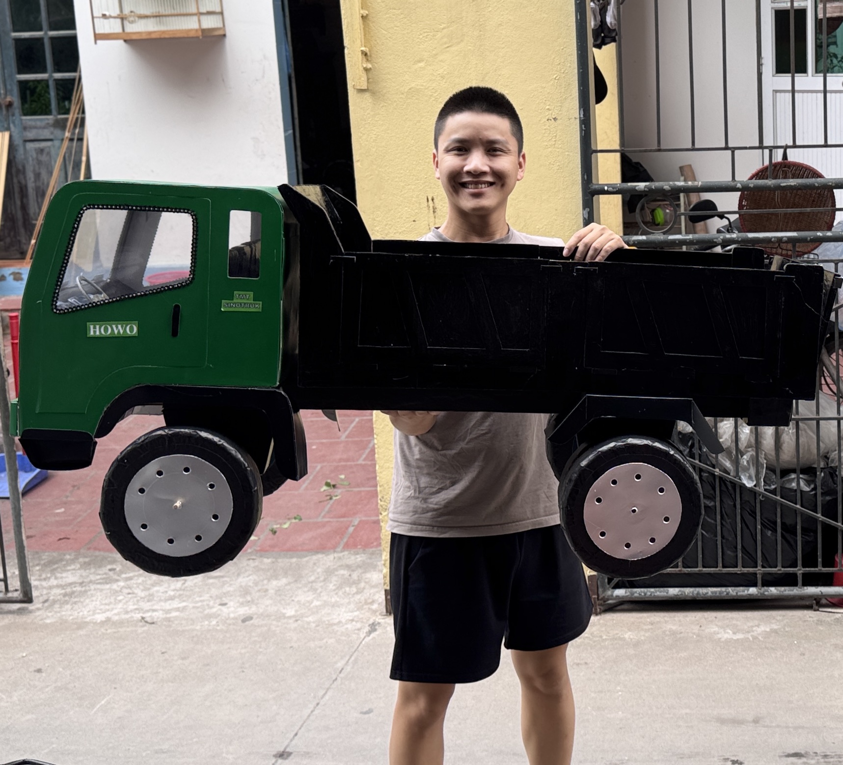 Xe oto ben howo xe chở cát chở sỏi chở gạch
