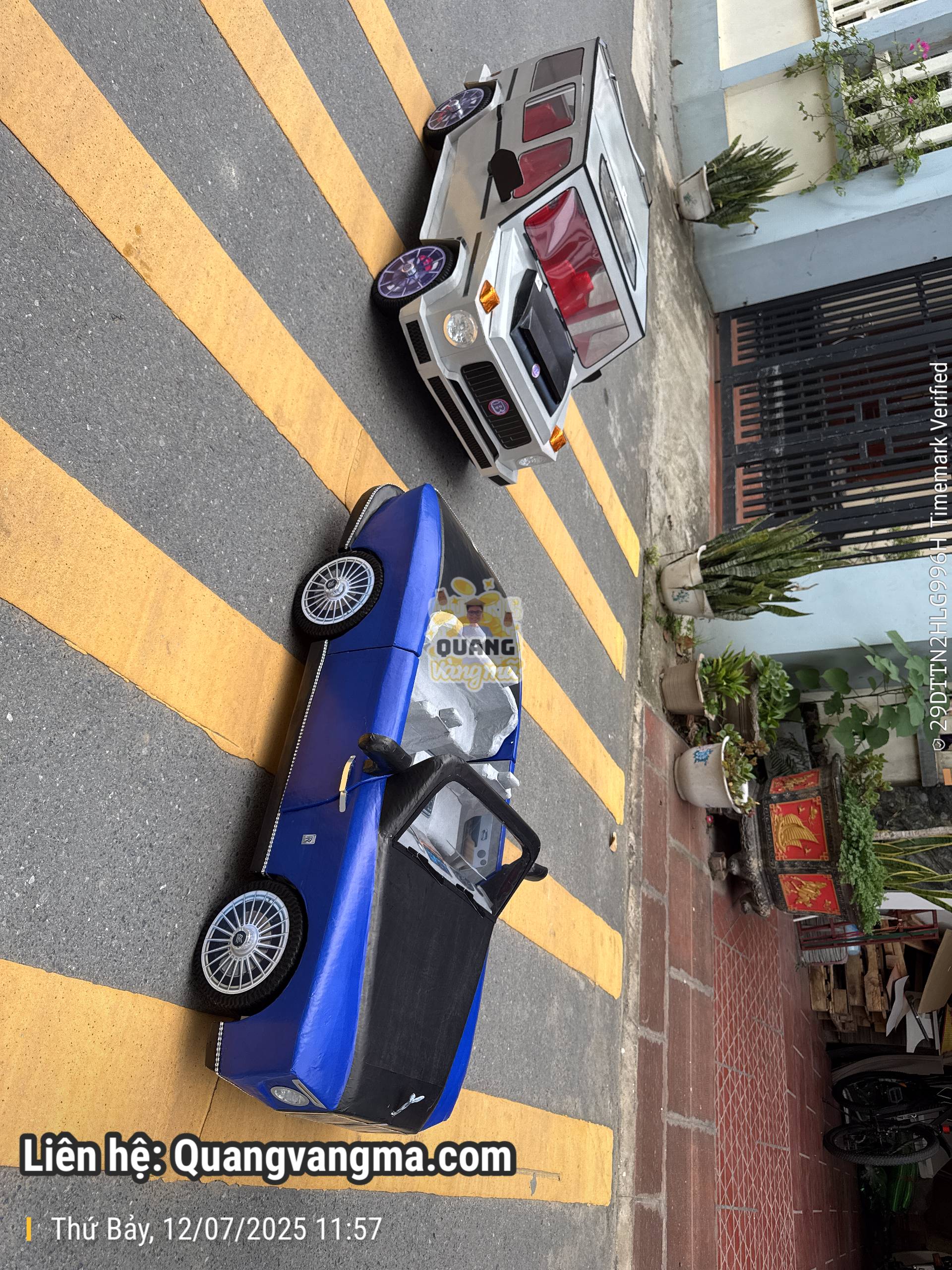 Xe roll royce rr mui trần