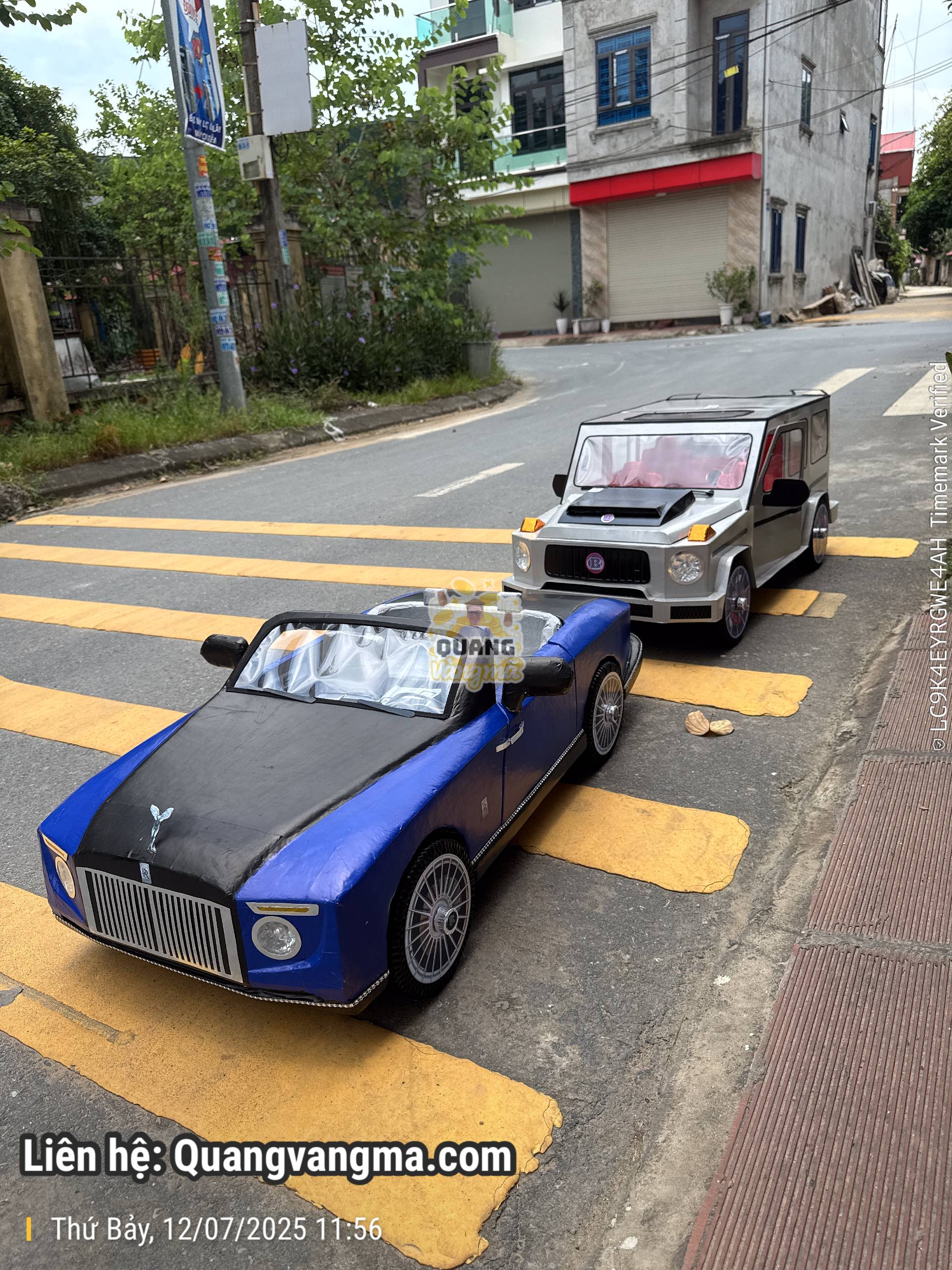 Xe roll royce rr mui trần