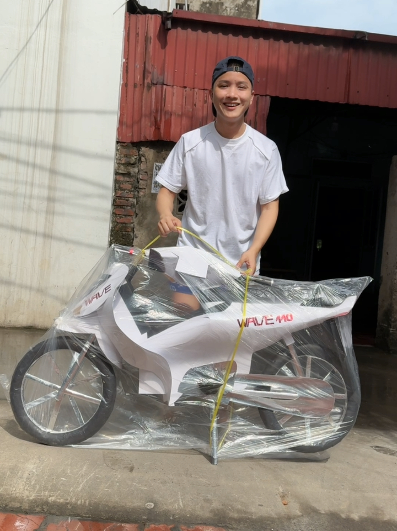 Xe wave trắng