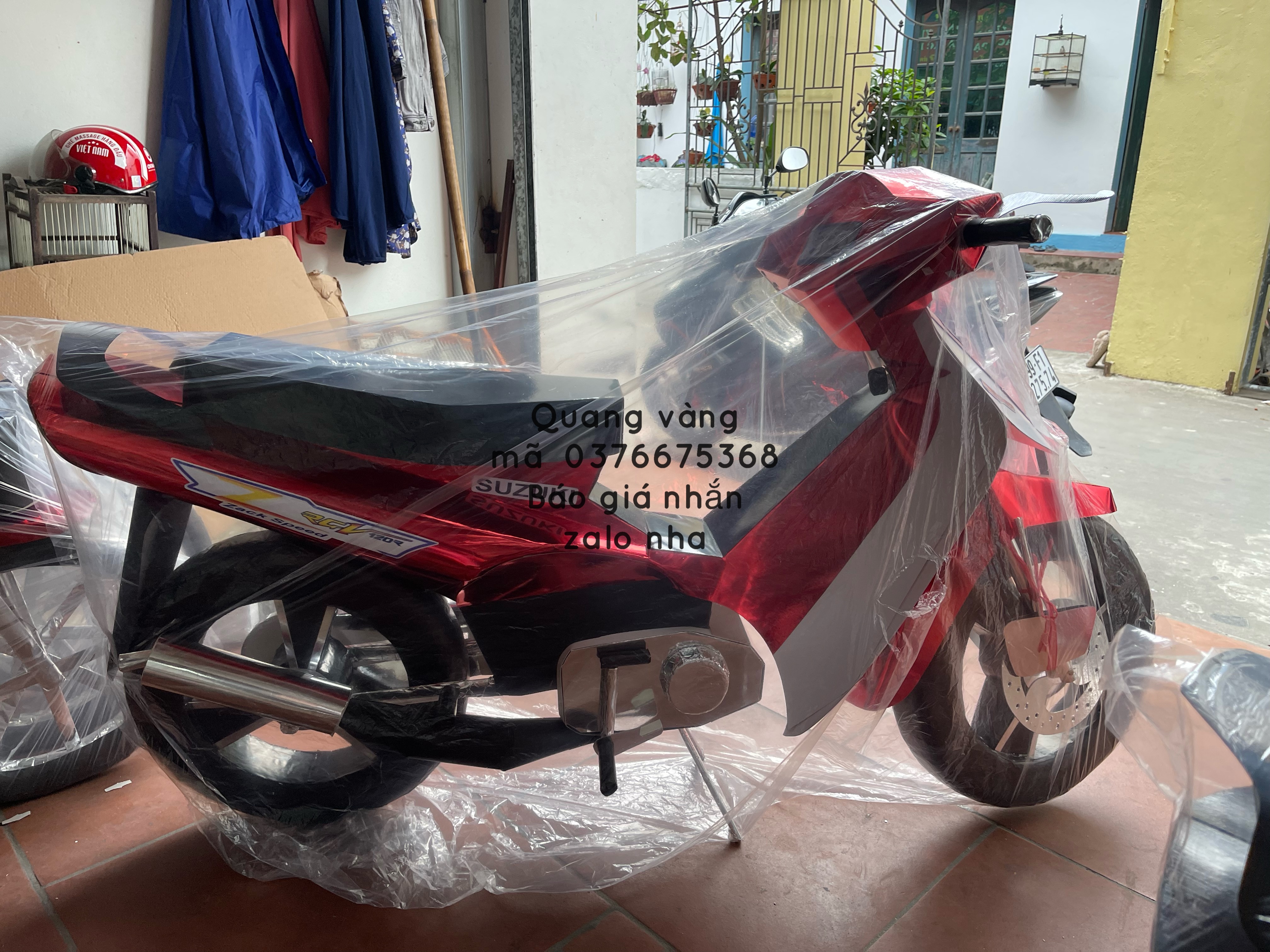 Xe xì po suzuki Zack speed RGV 120R