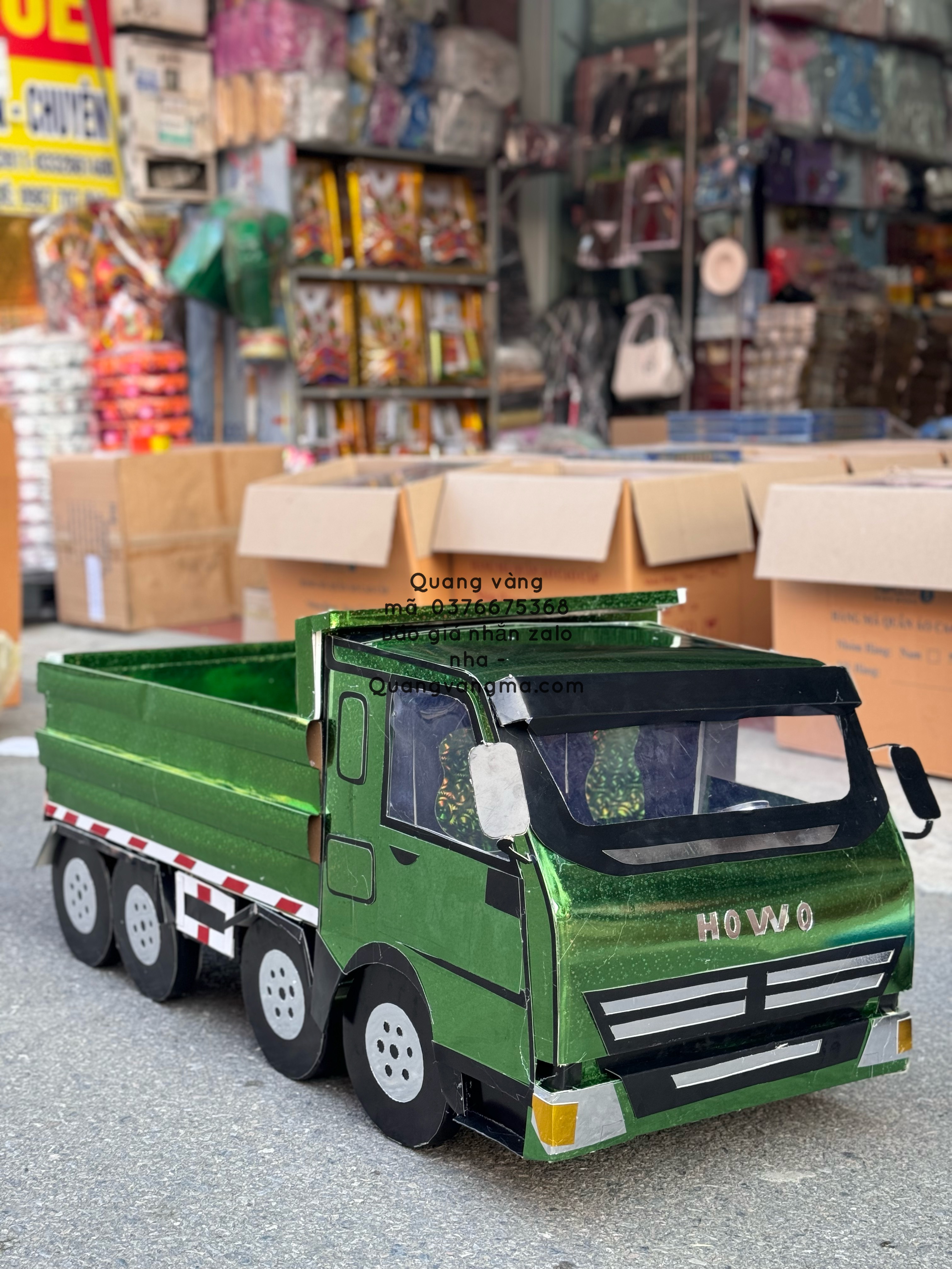 xe chở cát howo