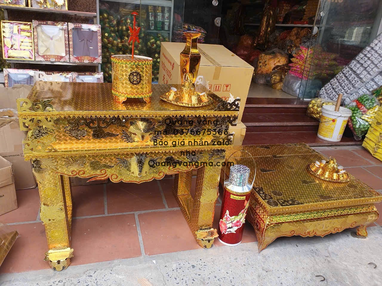 sập gụ tủ thờ