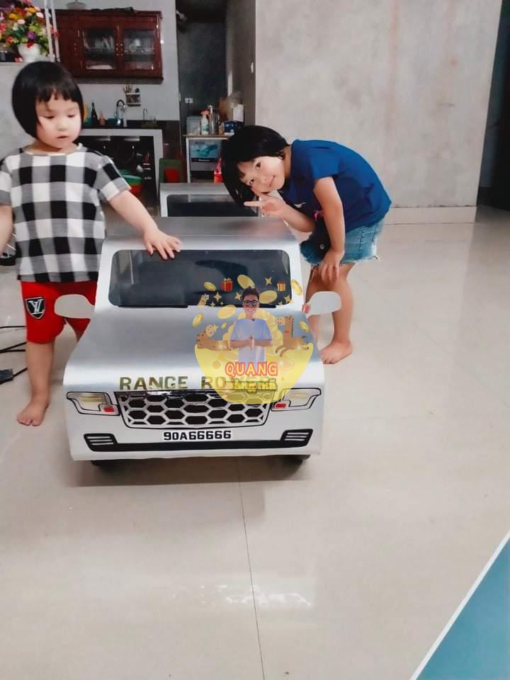 xe range rover bạc