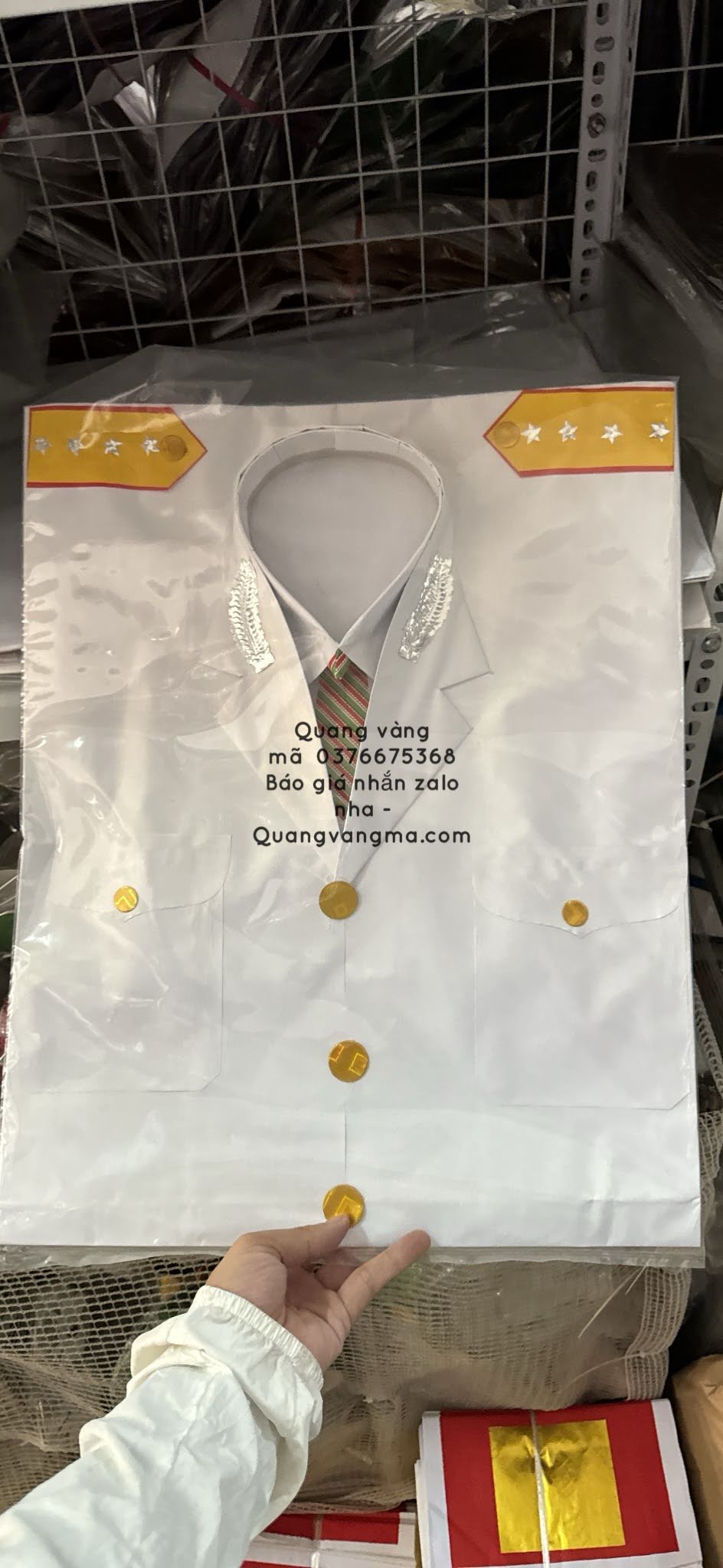 áo bác giáp gập