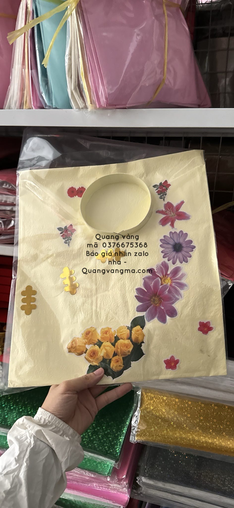áo dài xốp