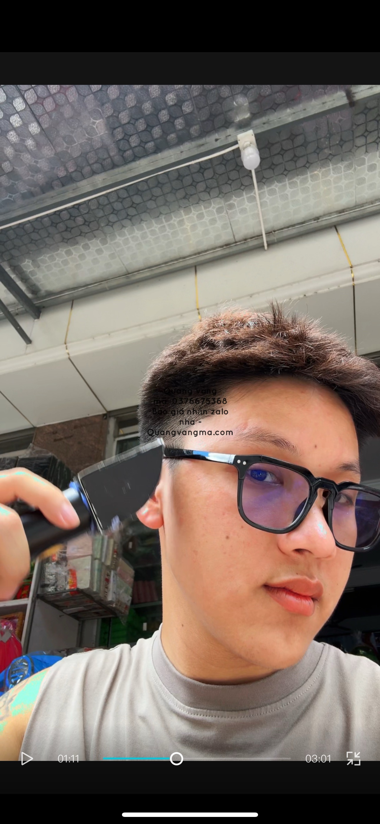 bộ cắt tóc sịn