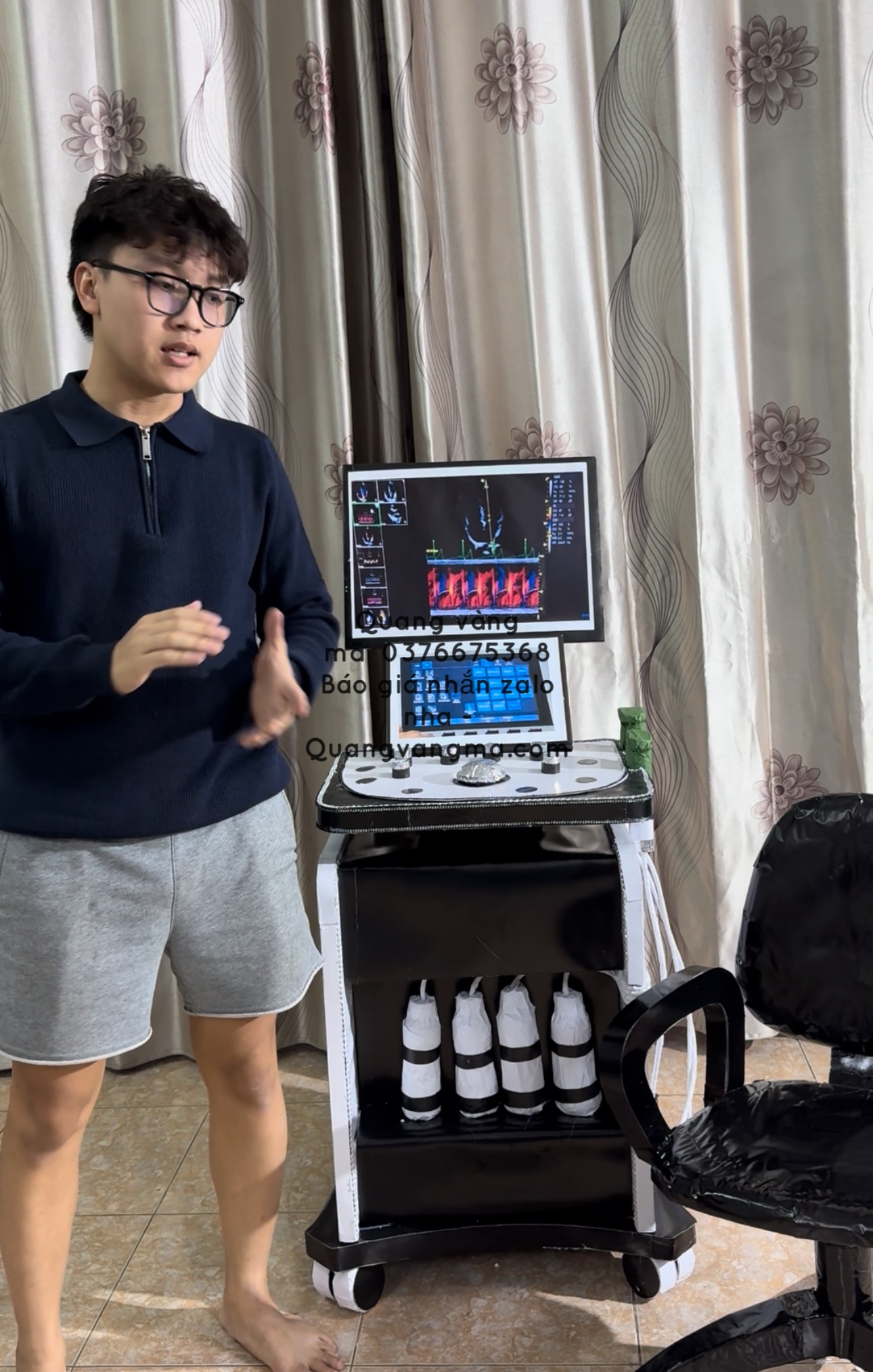 bộ dụng cụ y tế siêu âm dành cho bác sĩ
