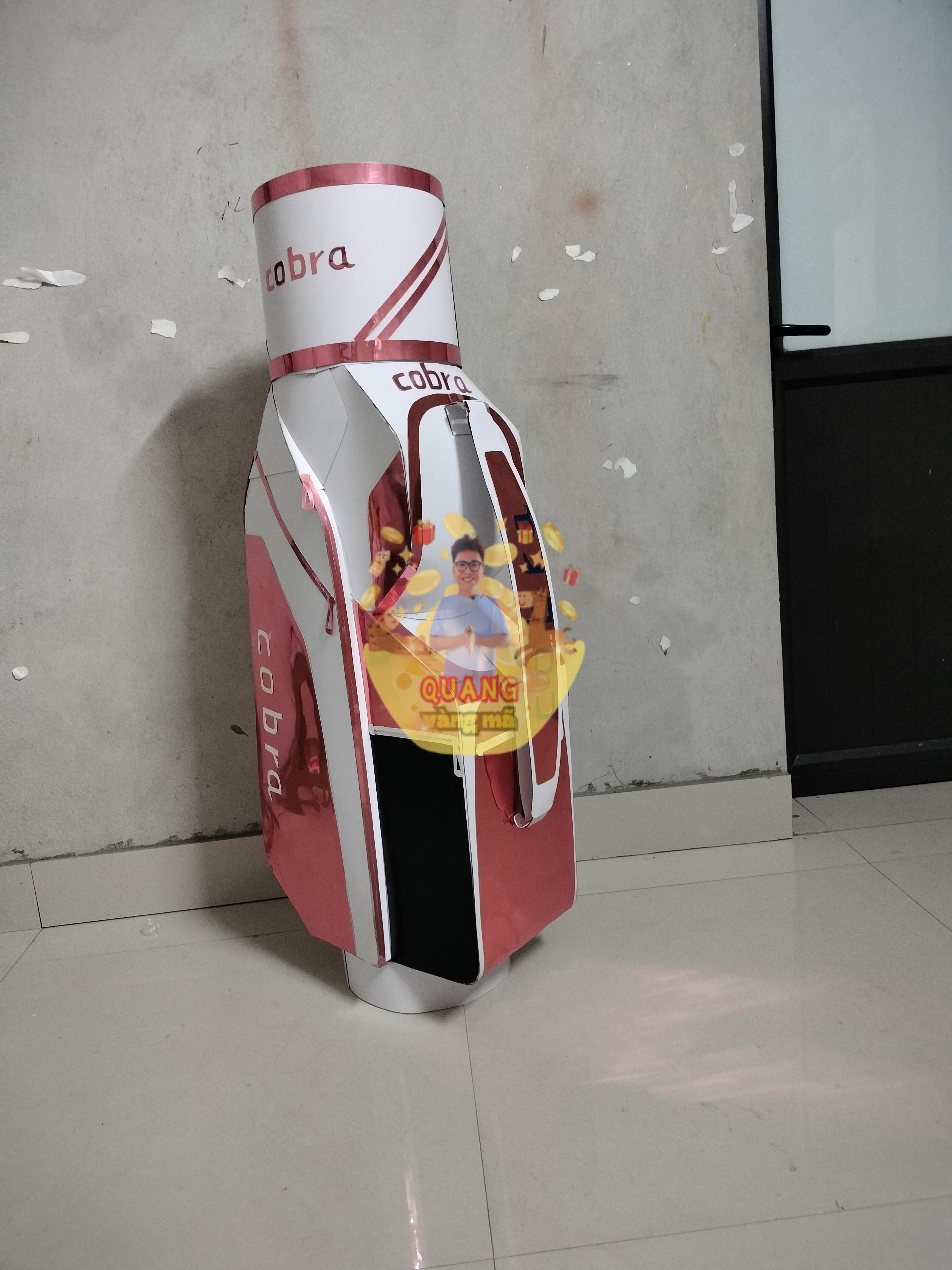 bộ golf cobra hồng