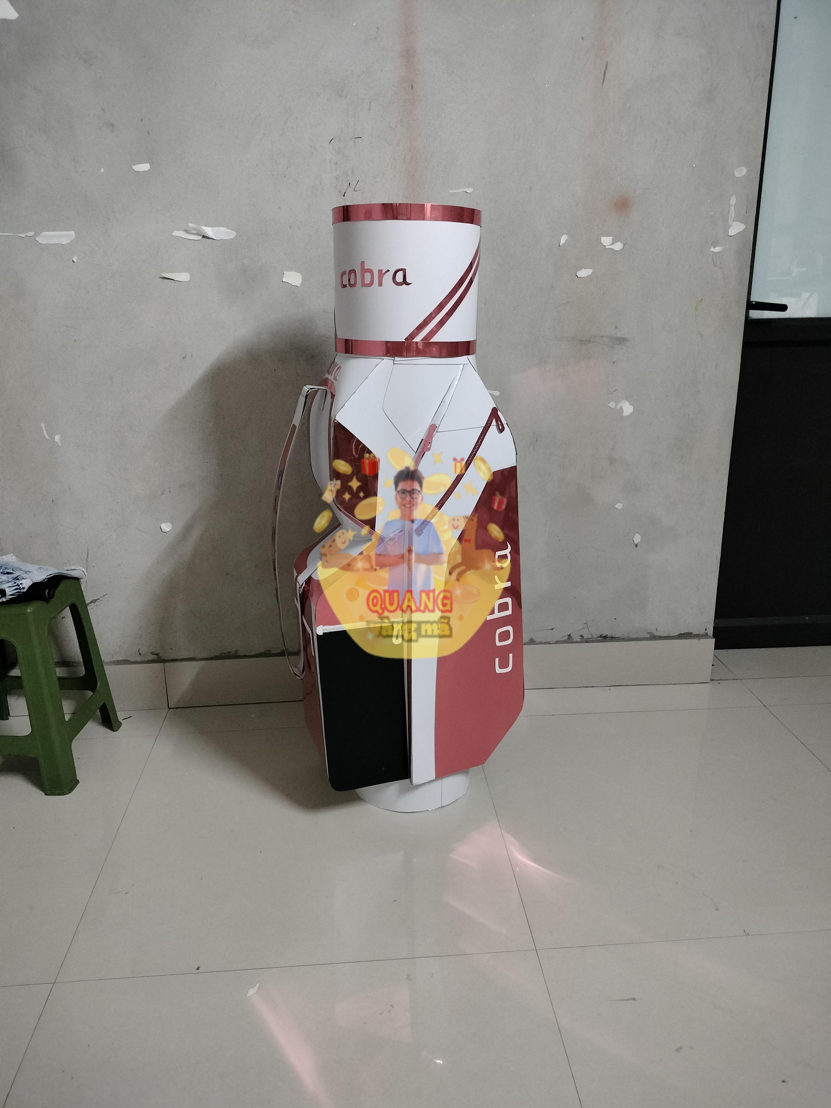 bộ golf cobra hồng