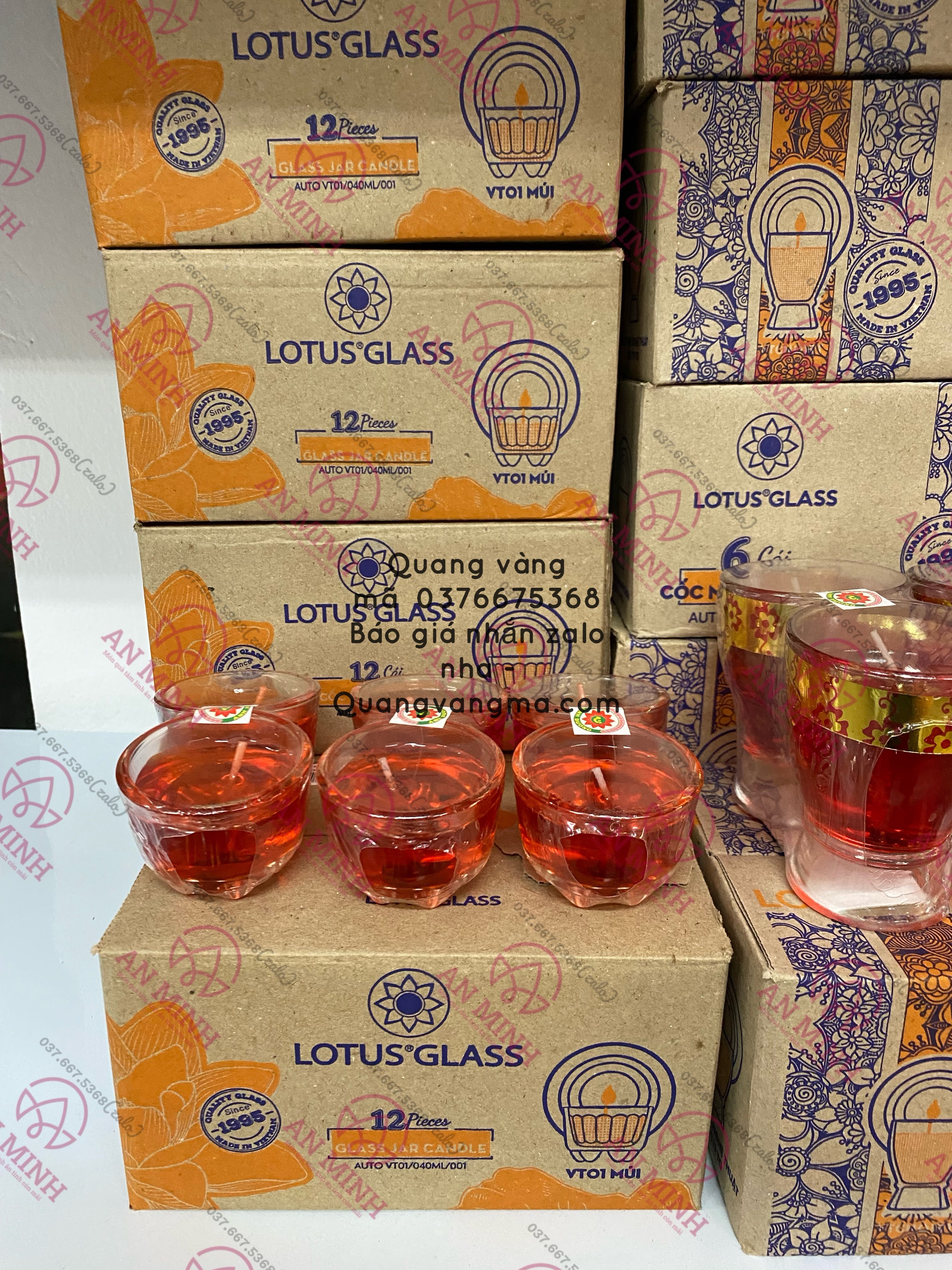 các loại nến t01 t03 t19 t09 t18