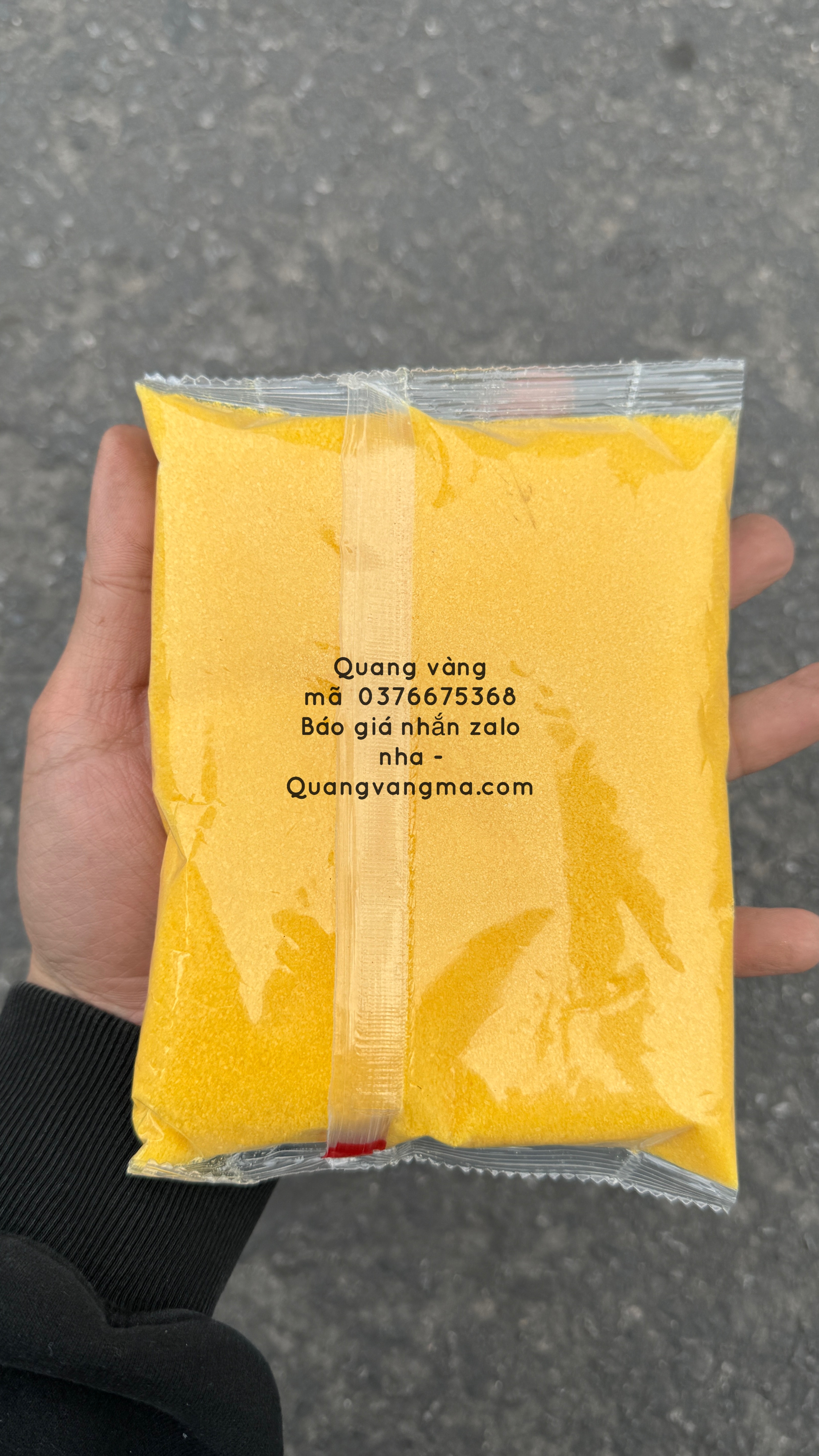 cát vàng kim sa túi hộp