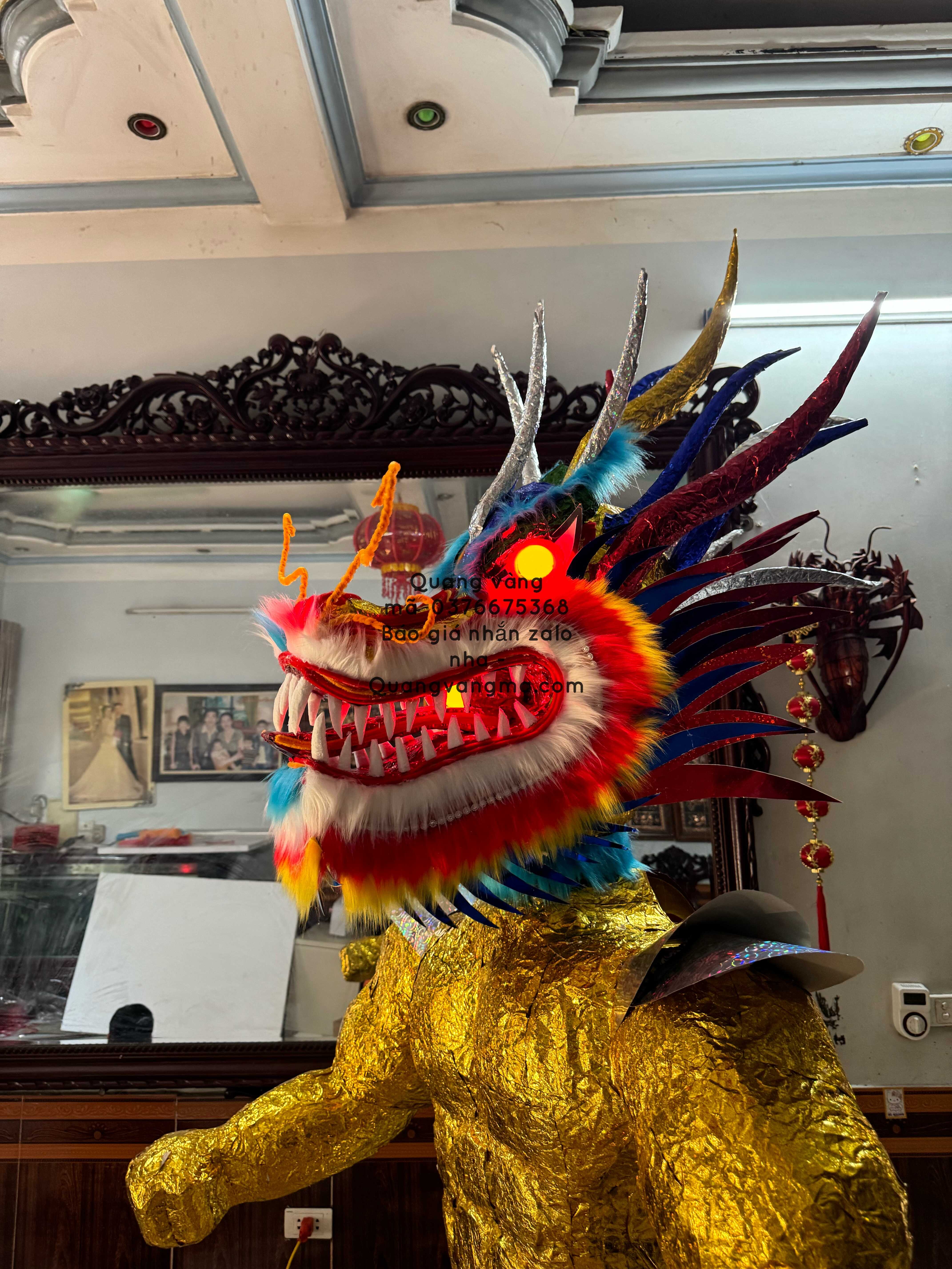 cụ rồng tham gia rằm tháng riêng tháng 8 trung thu 2024