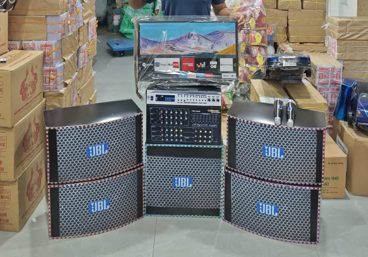 dàn karaoke to đẹp