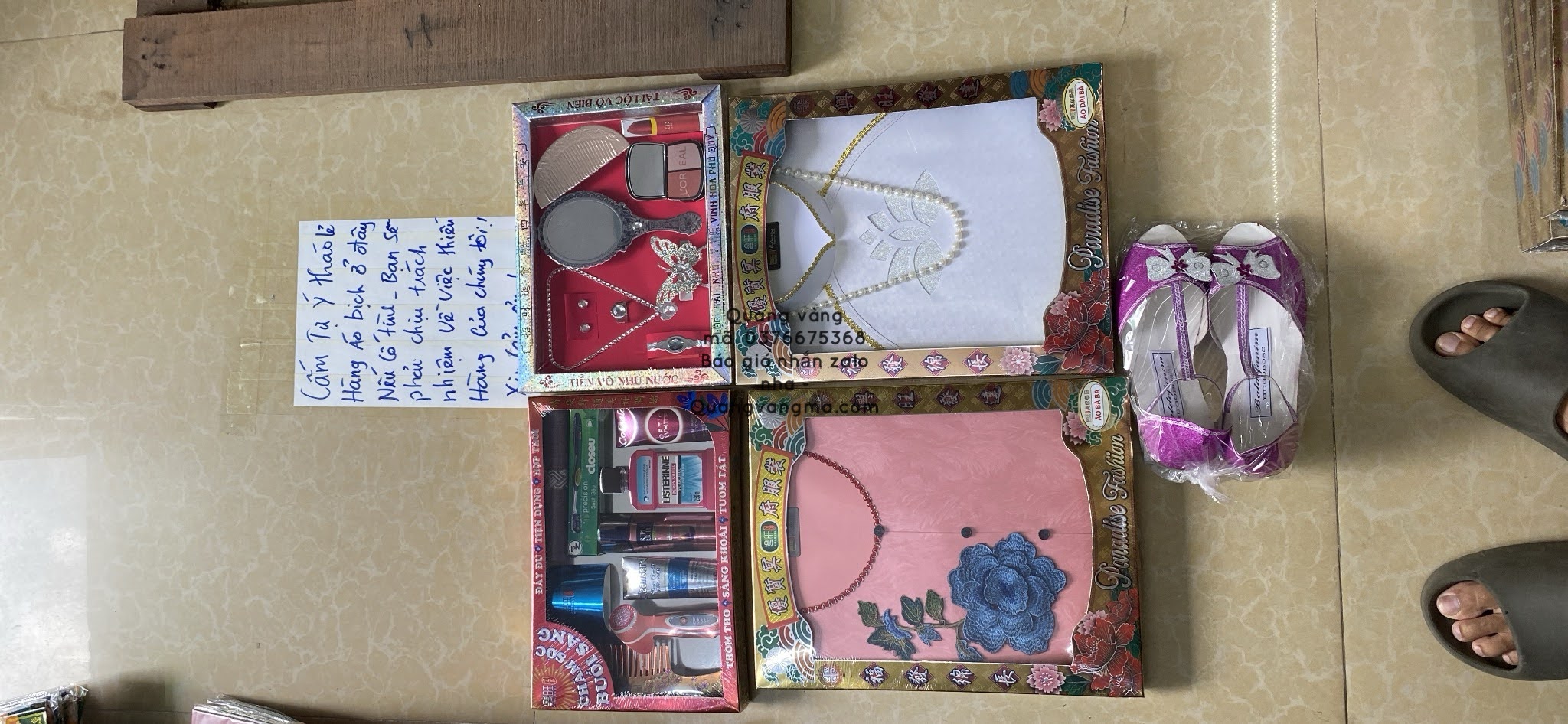 set bà cô trẻ