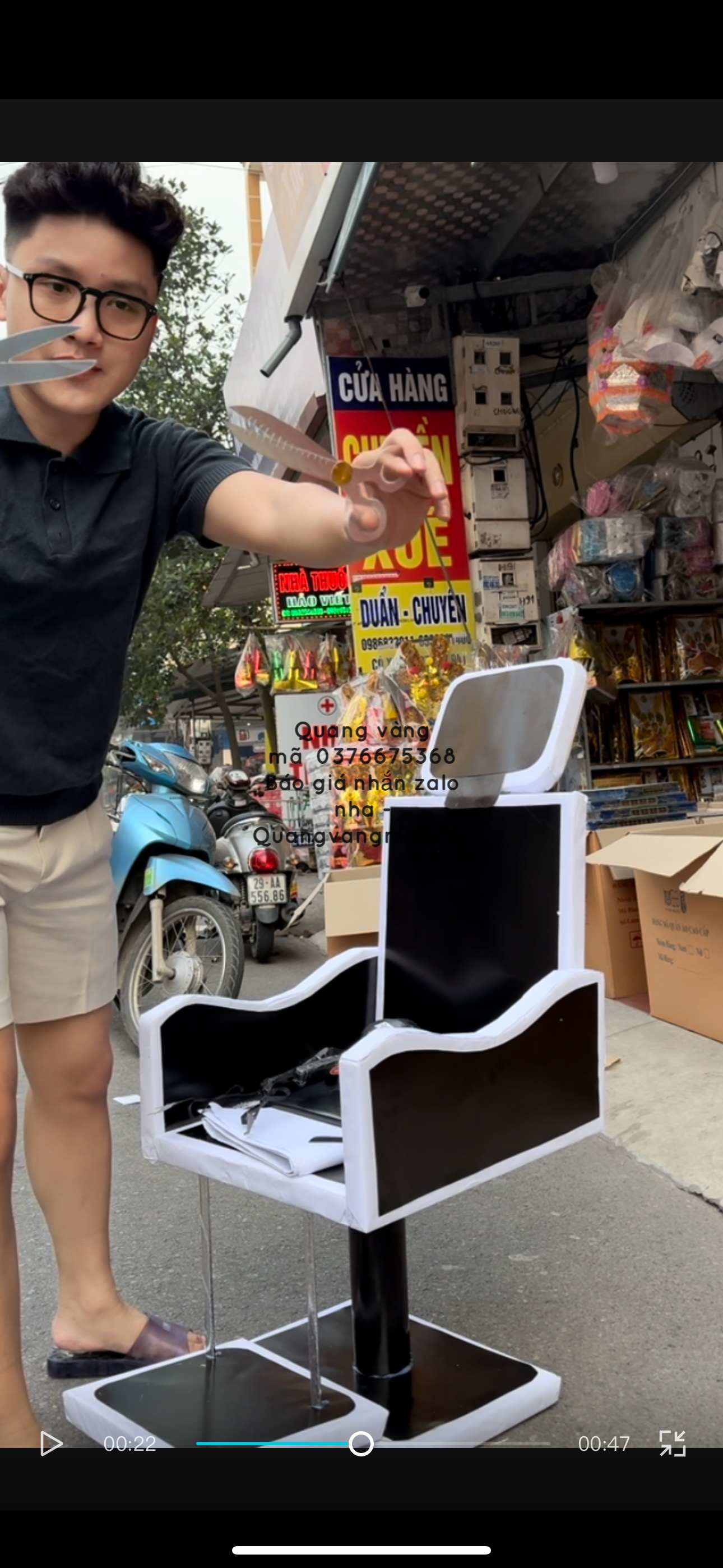ghế cắt tóc