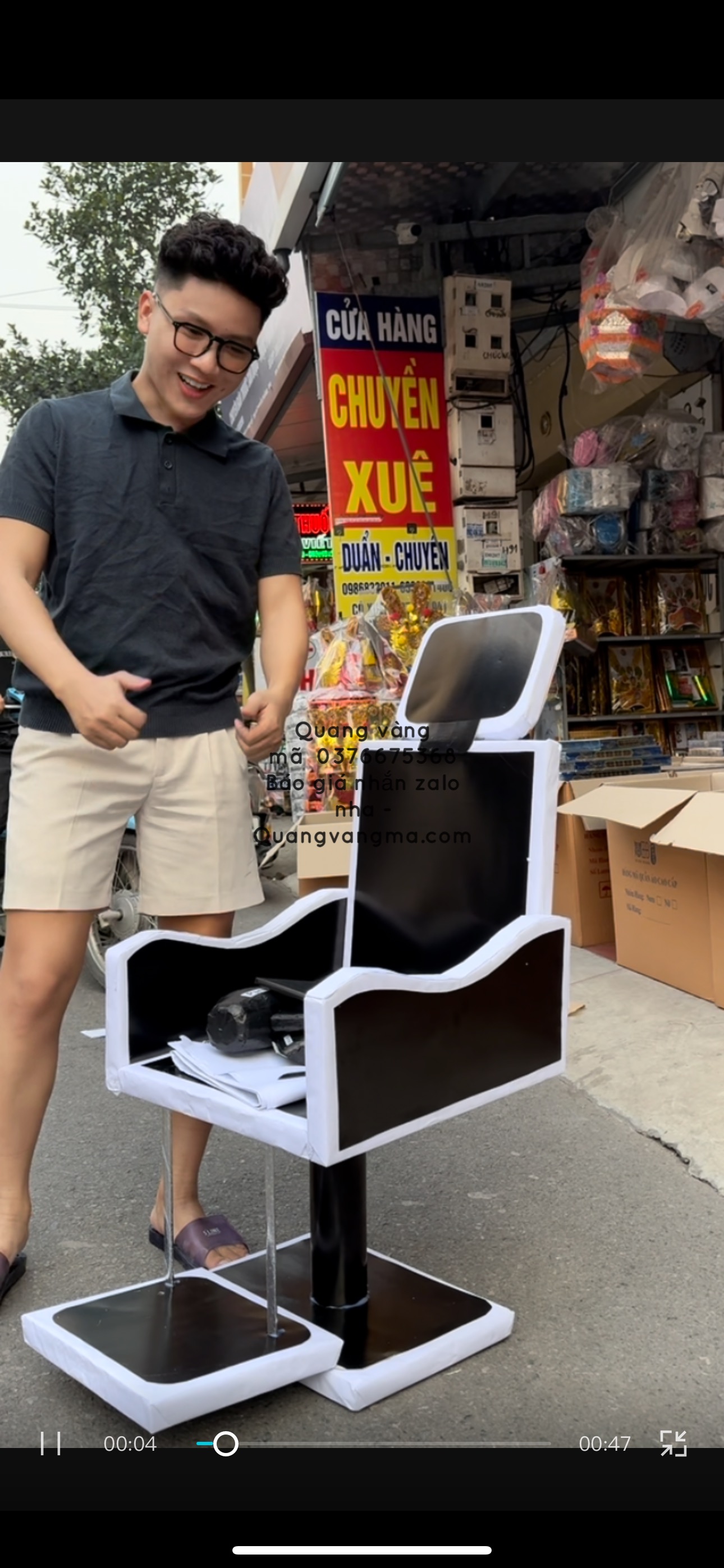 ghế cắt tóc