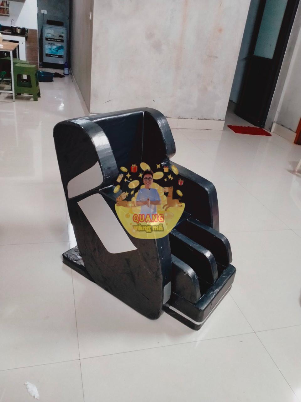 ghế masage to đen