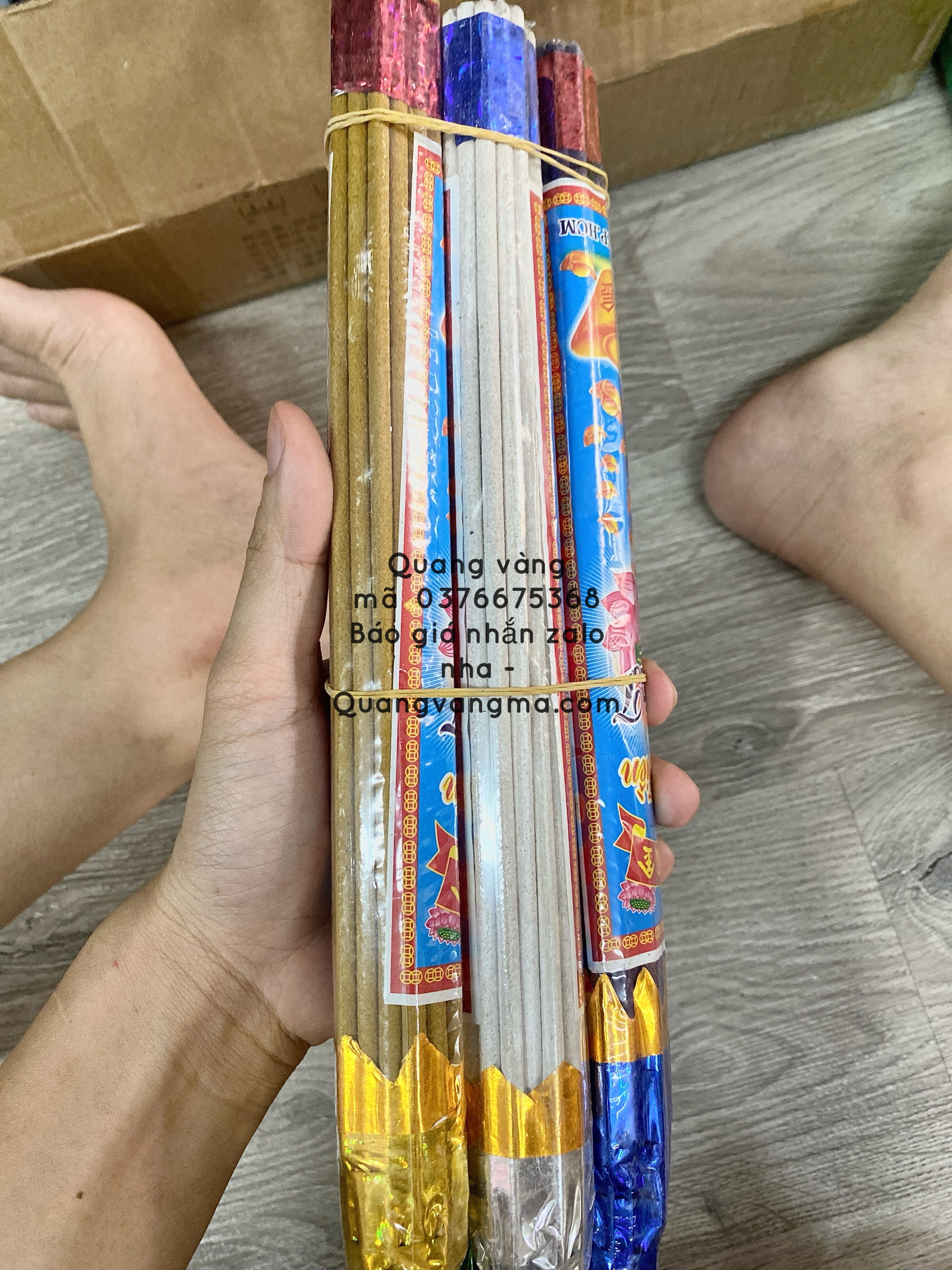 hương đuốc khai quang to bé