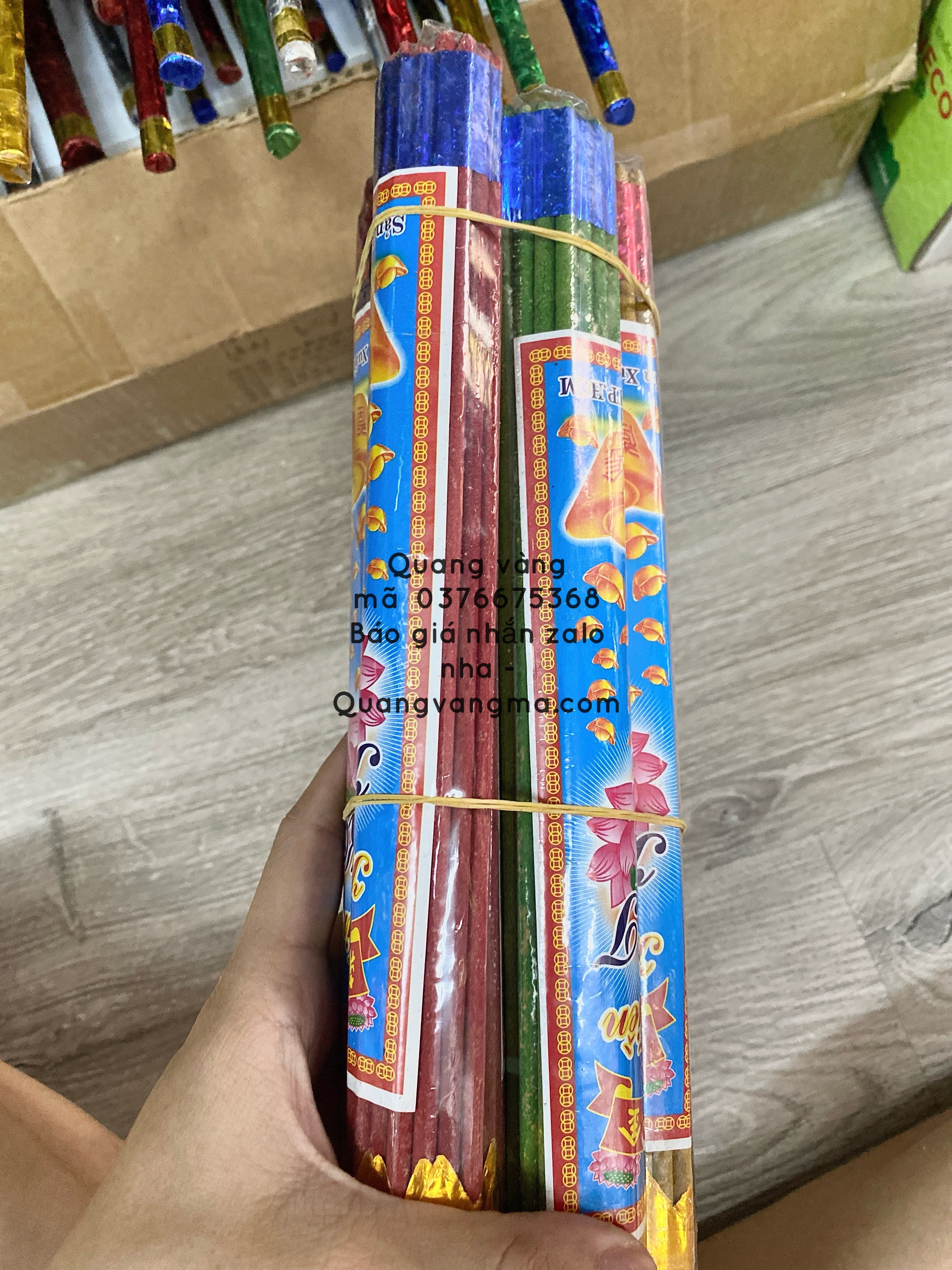 hương đuốc khai quang to bé