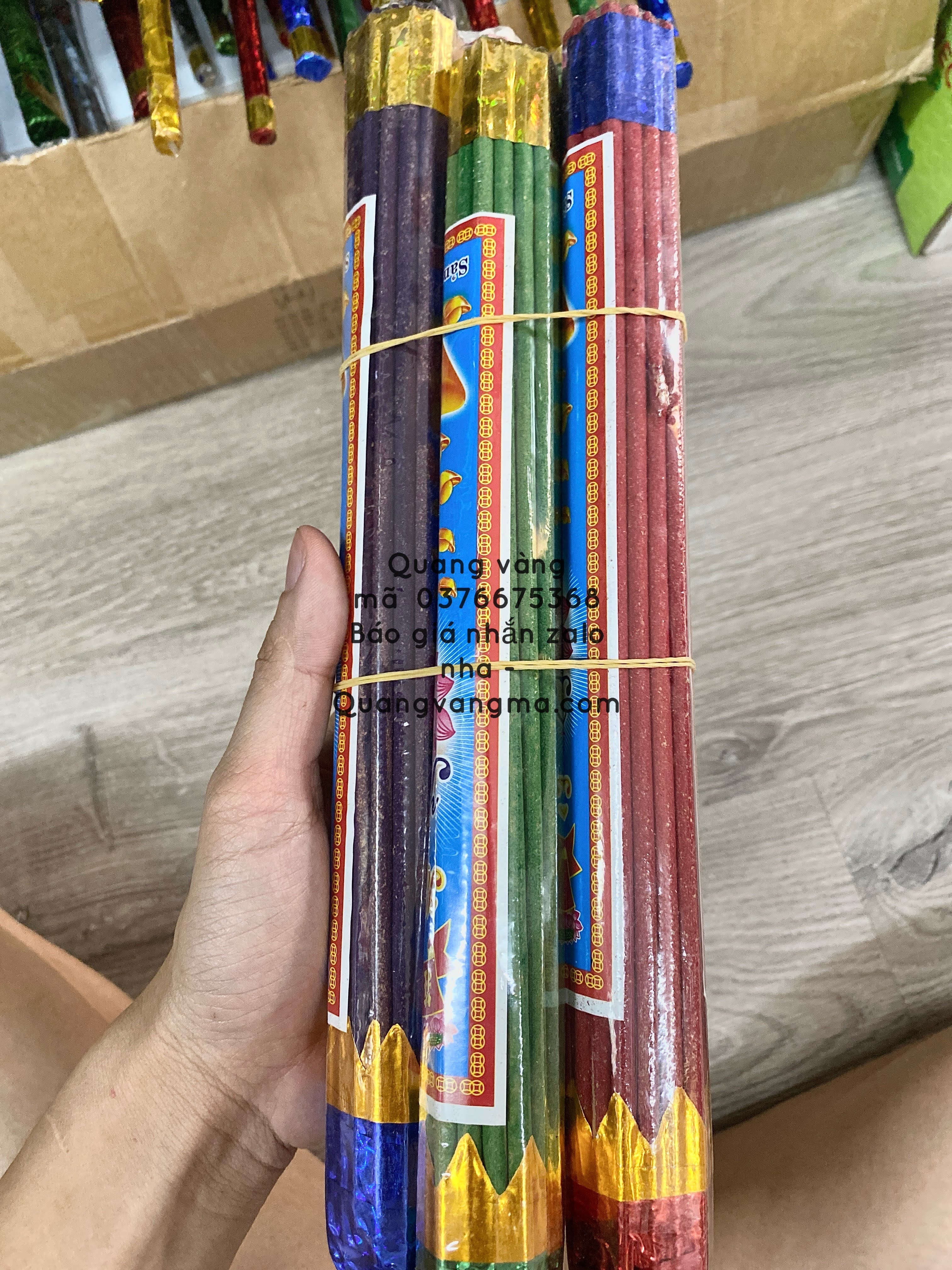 hương đuốc khai quang to bé