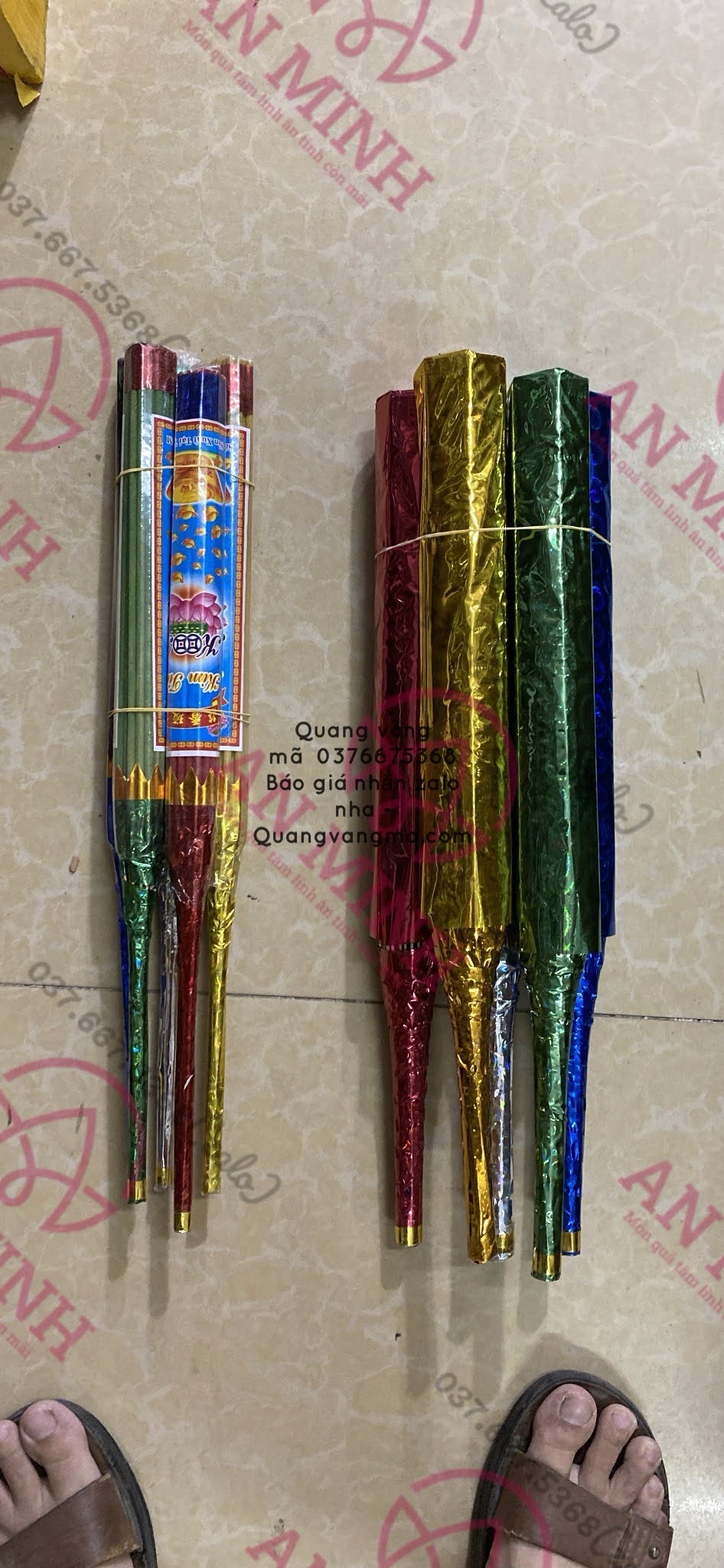 hương đuốc khai quang to bé