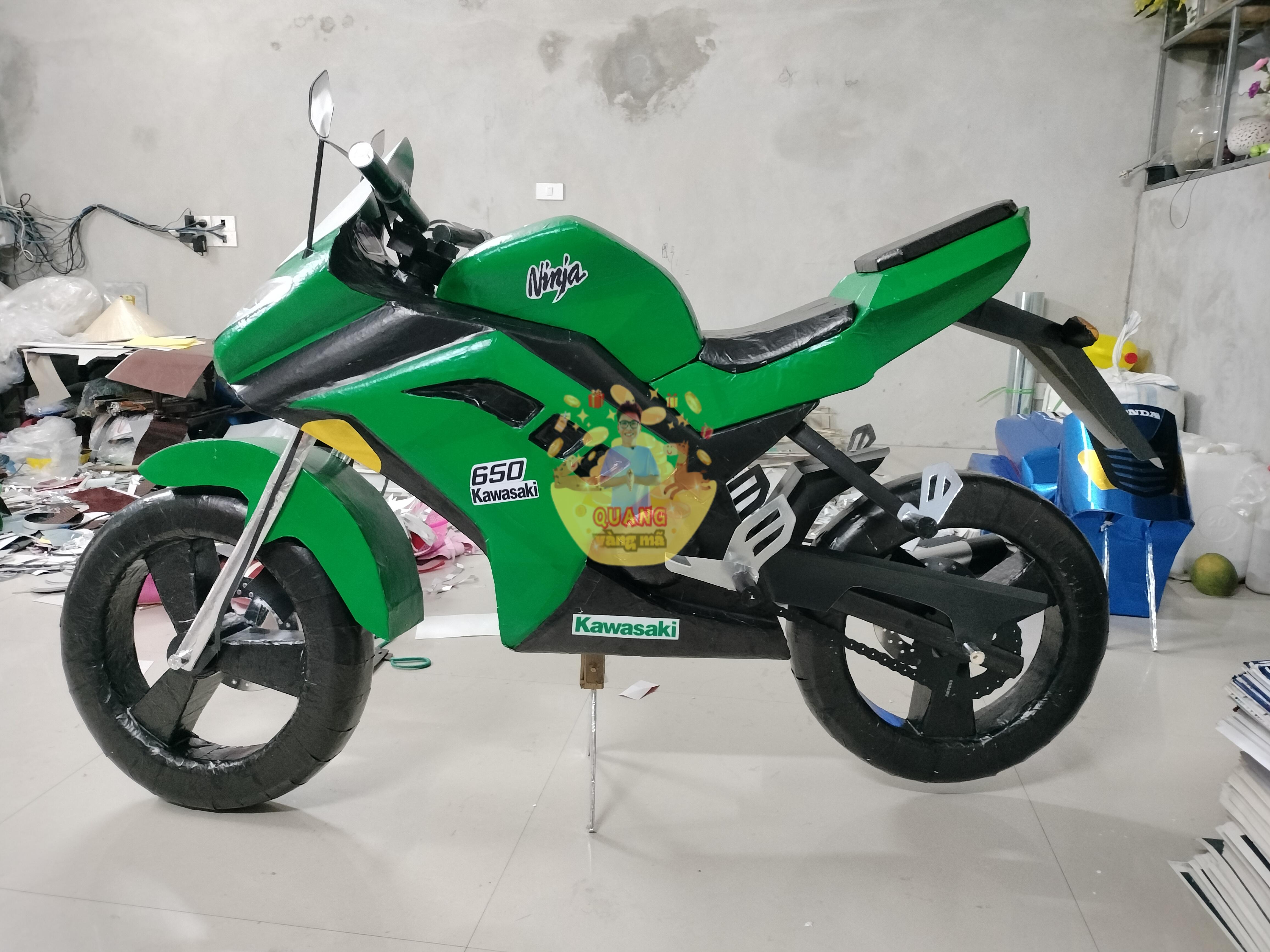 kawasaki xanh lá cây