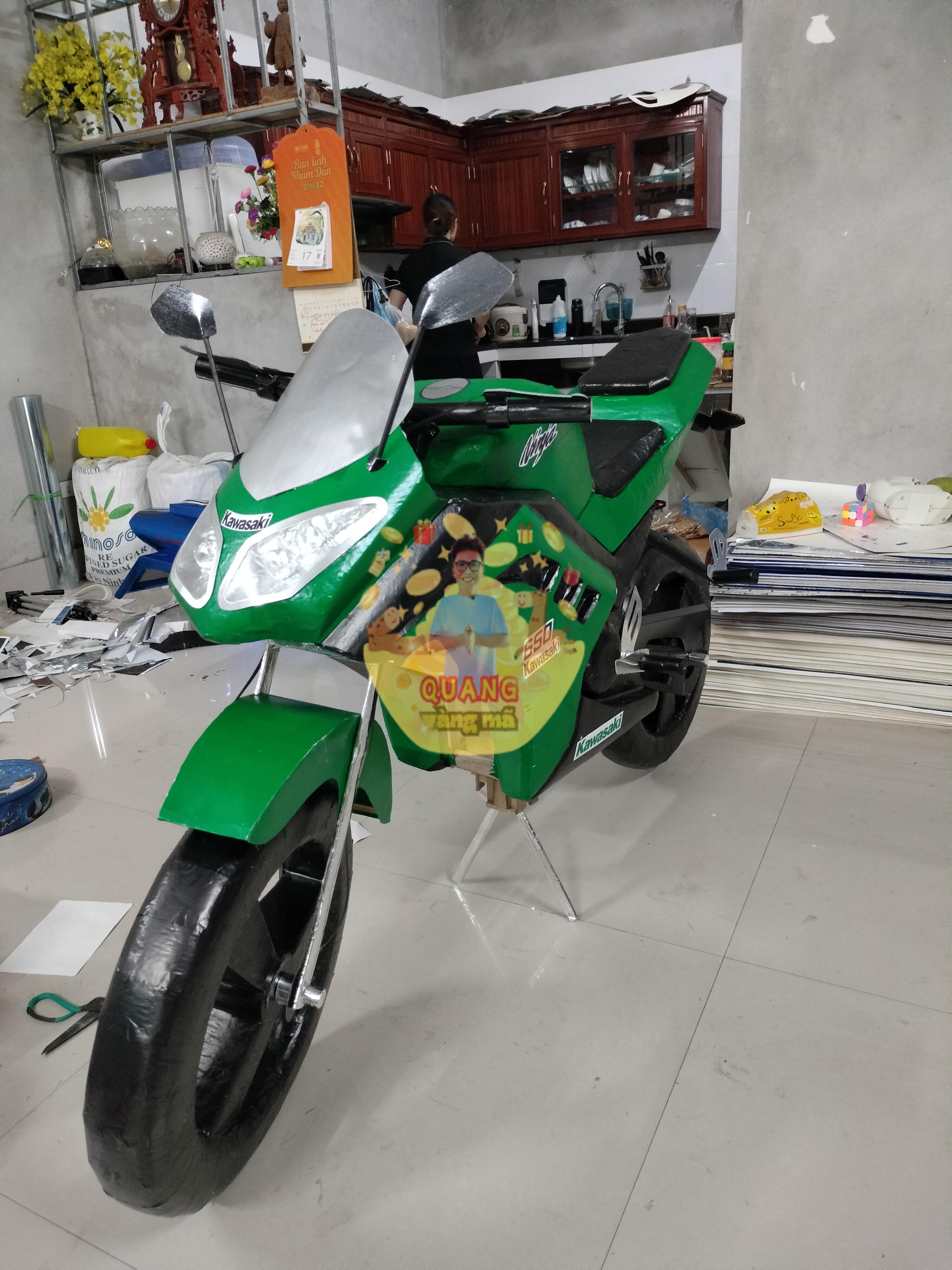 kawasaki xanh lá cây