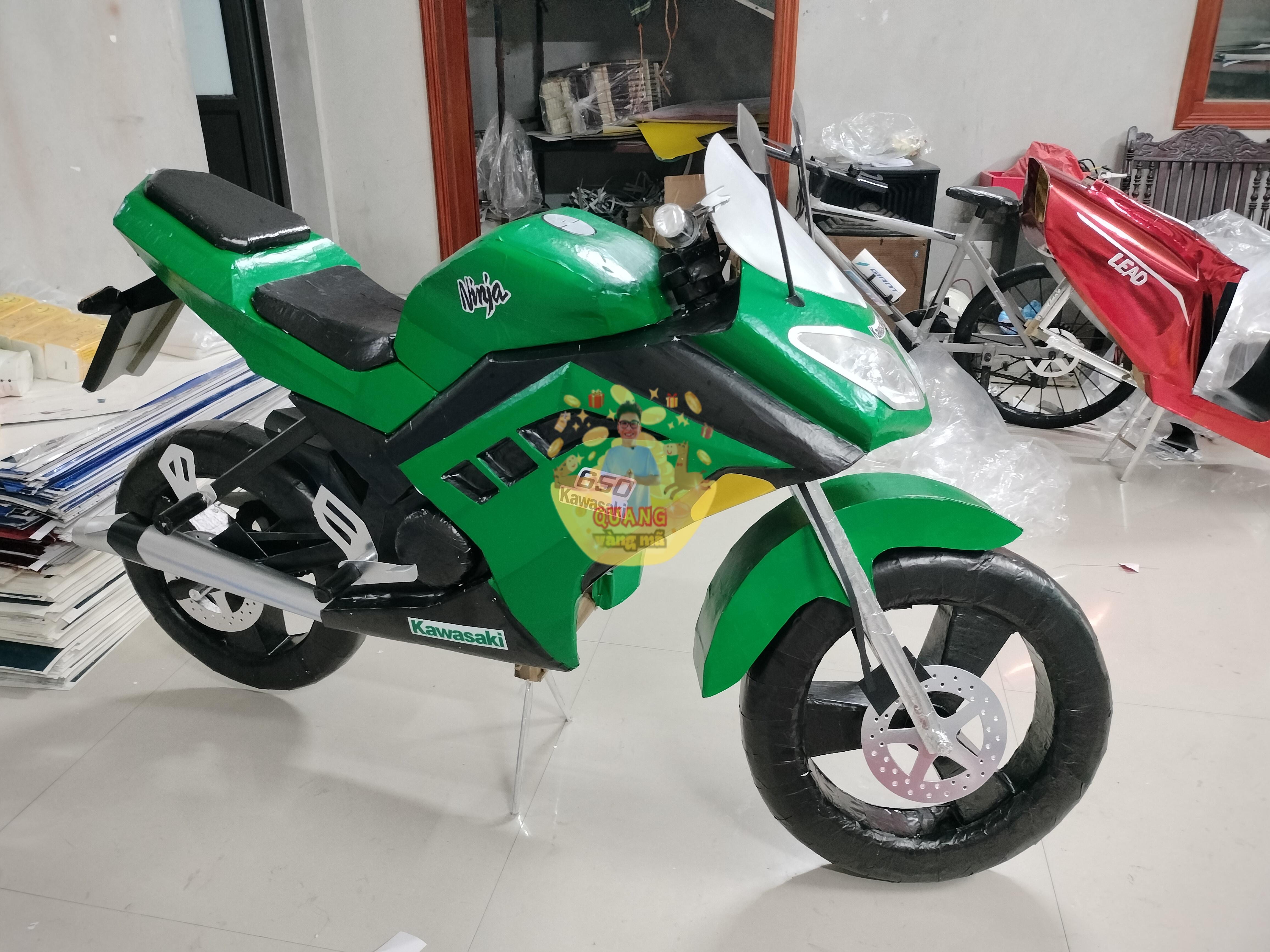 kawasaki xanh lá cây