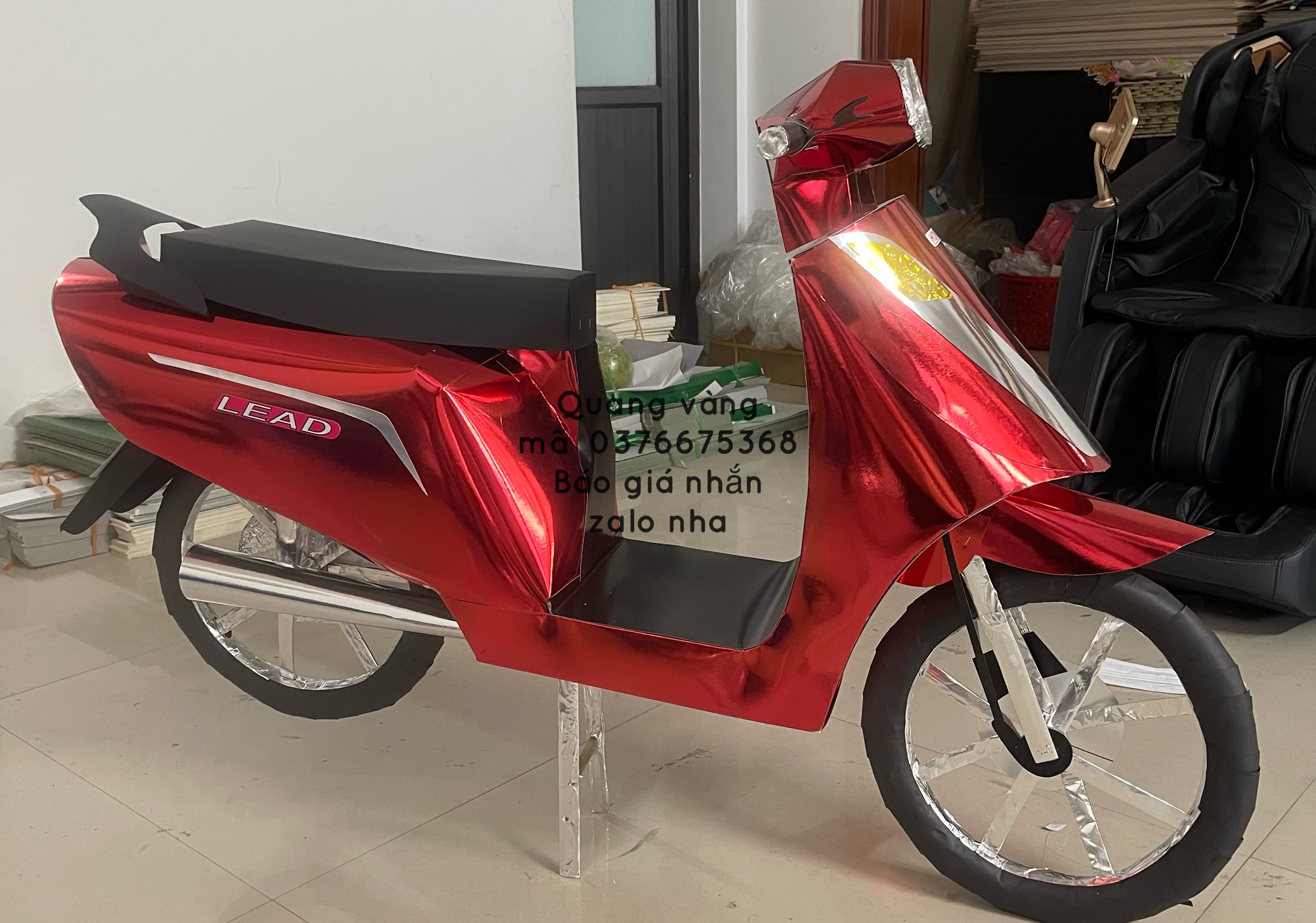 lead đỏ honda