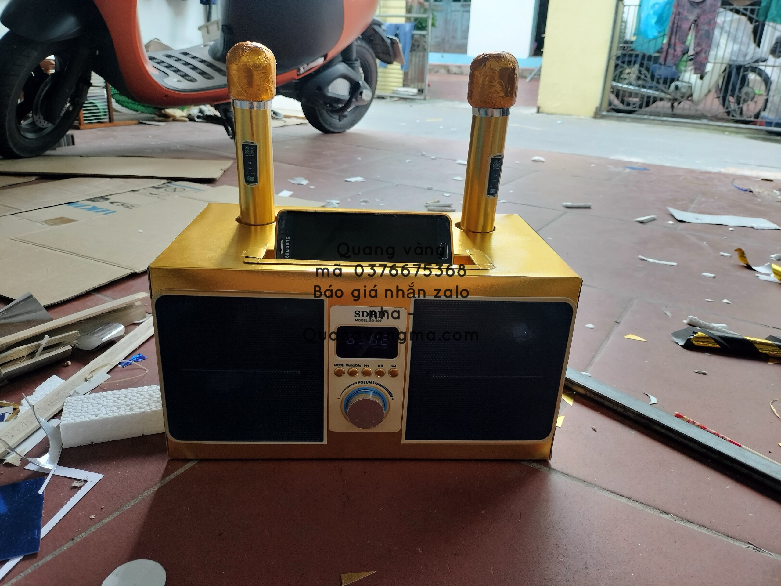 loa mic hát kara di động