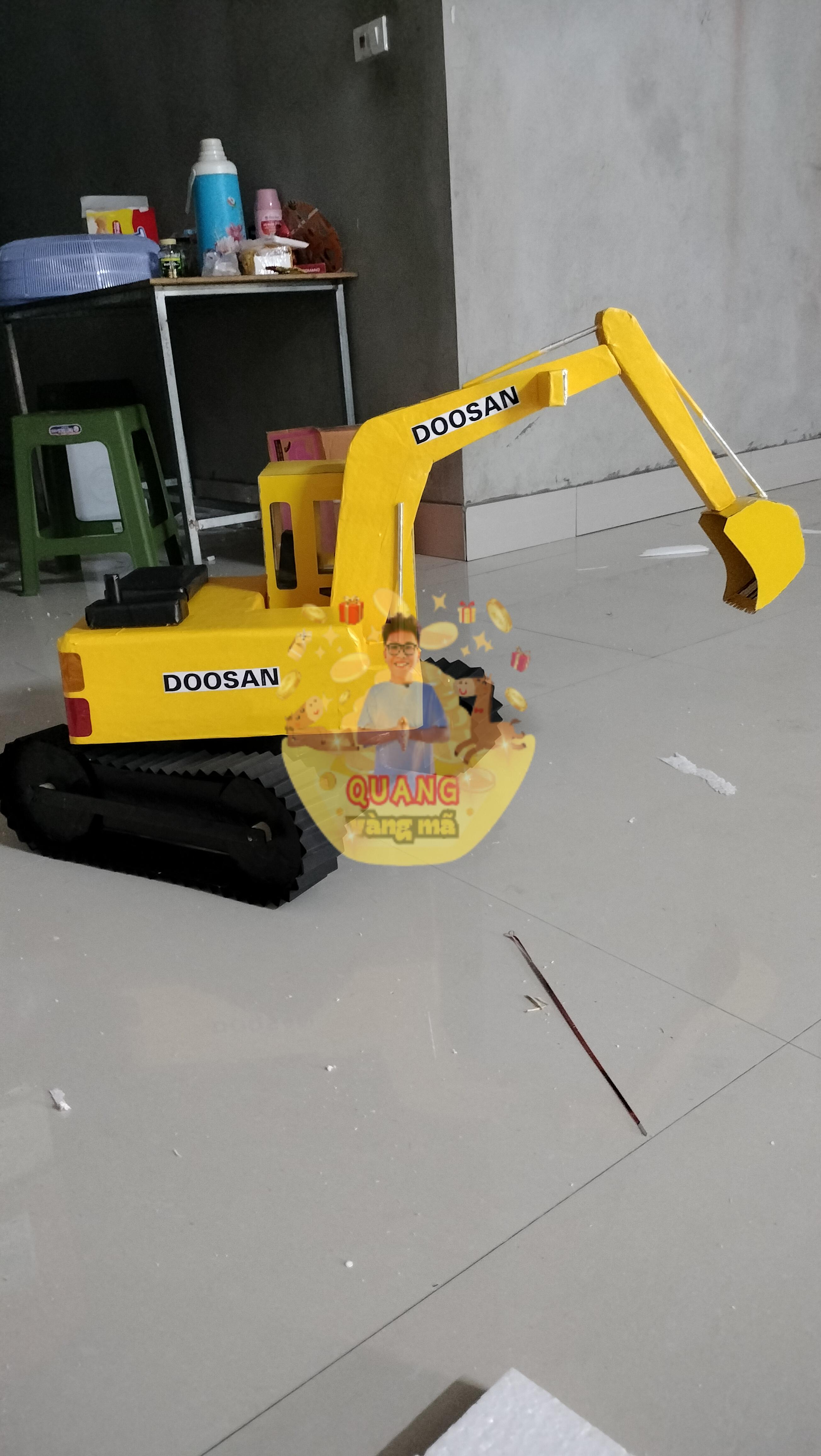 máy múc vàng doosan