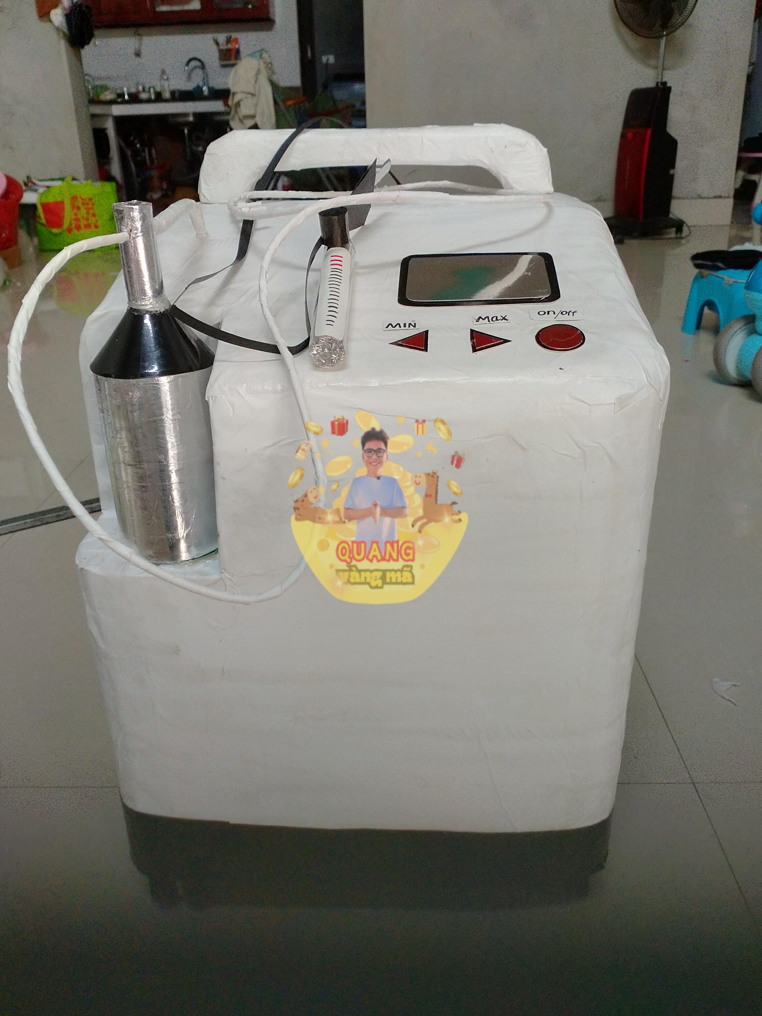 máy tạo oxy trắng