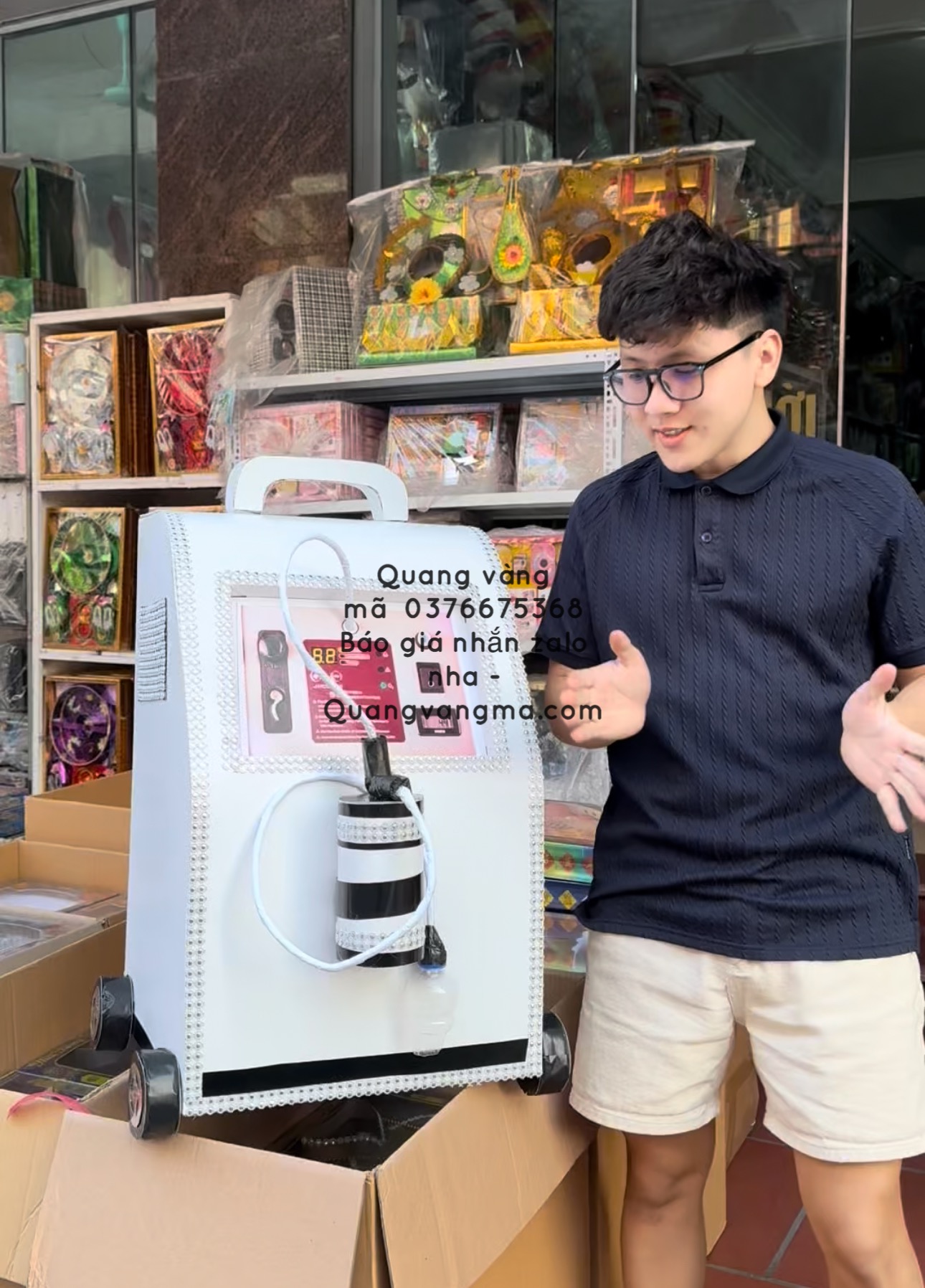 máy tạo oxy tươi máy thở