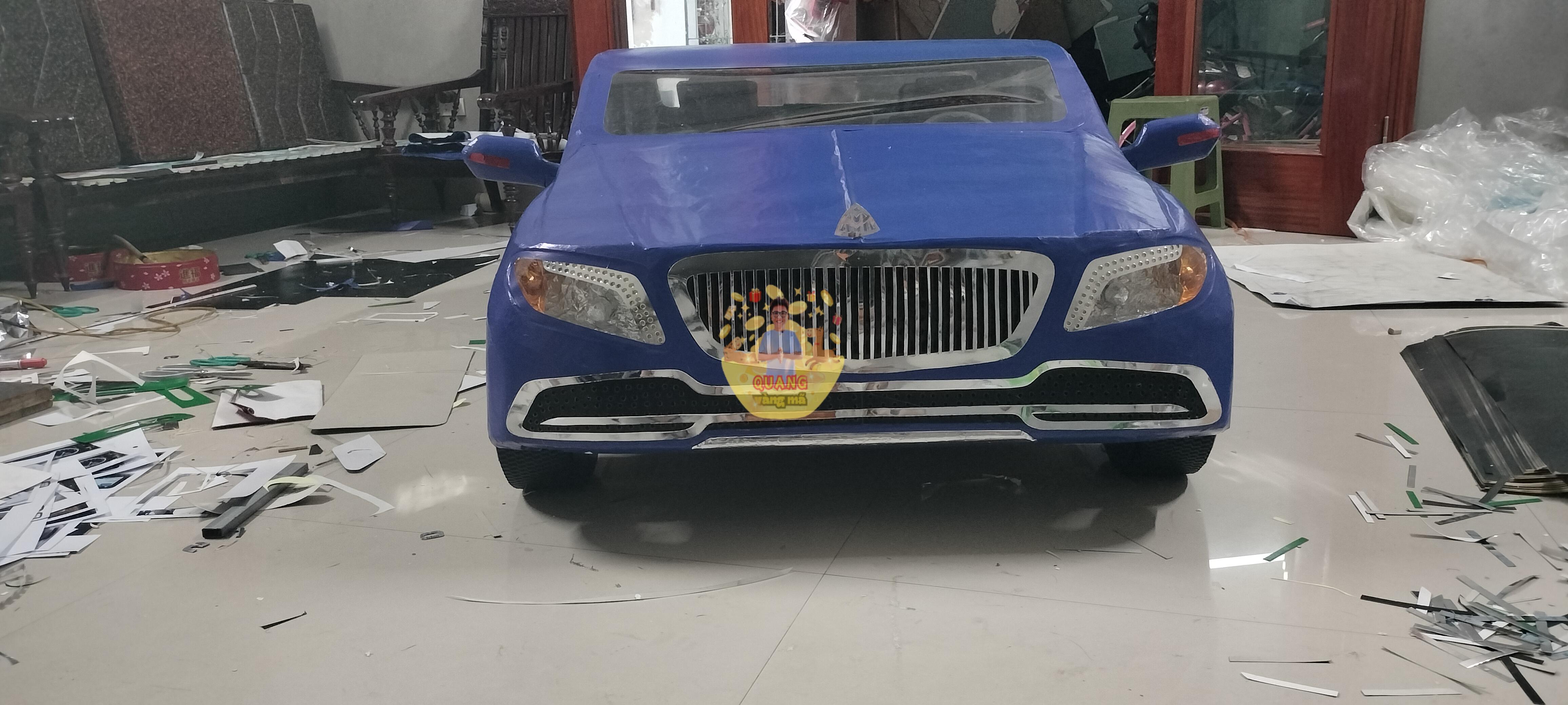 maybach xanh biển