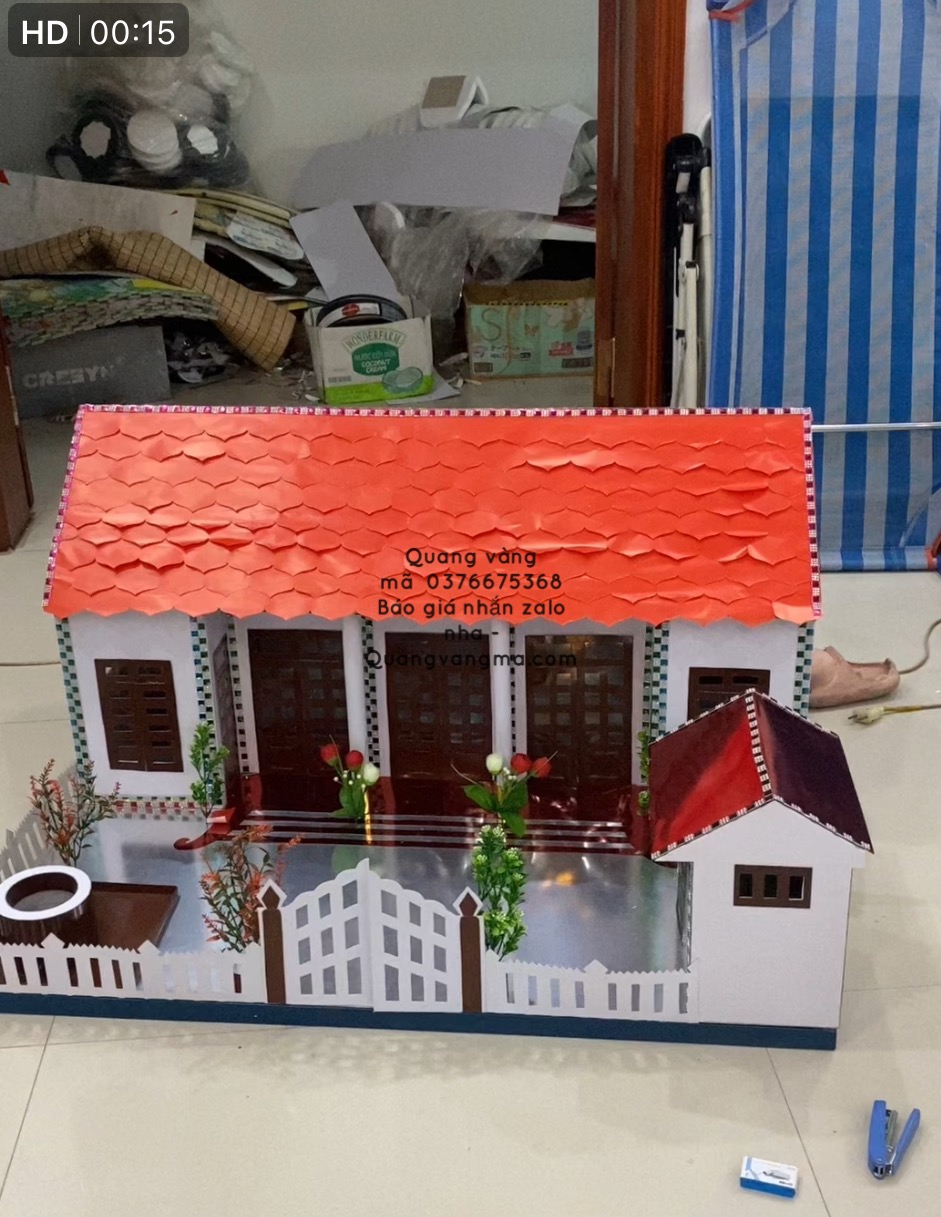 nhà 3 gian giếng nước