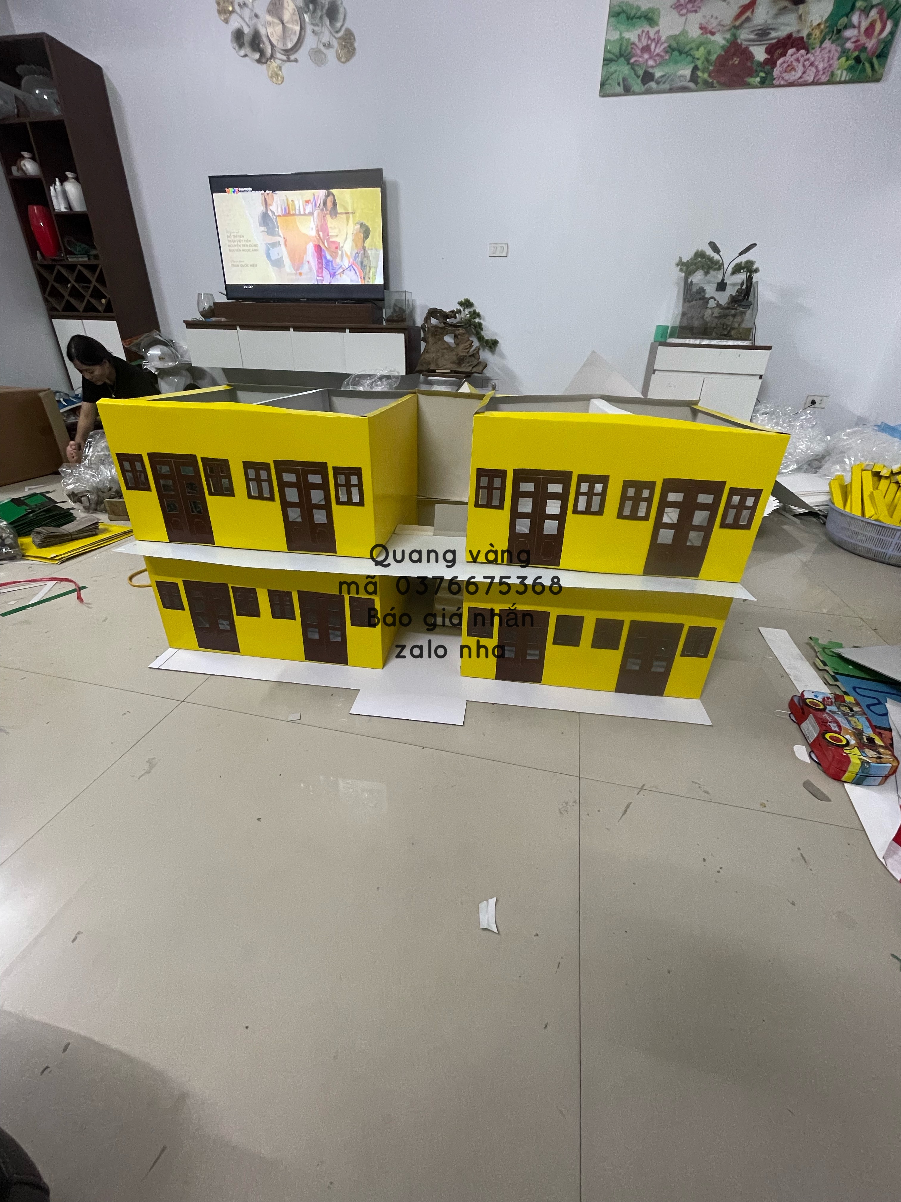 nhà công vụ bộ đội ở