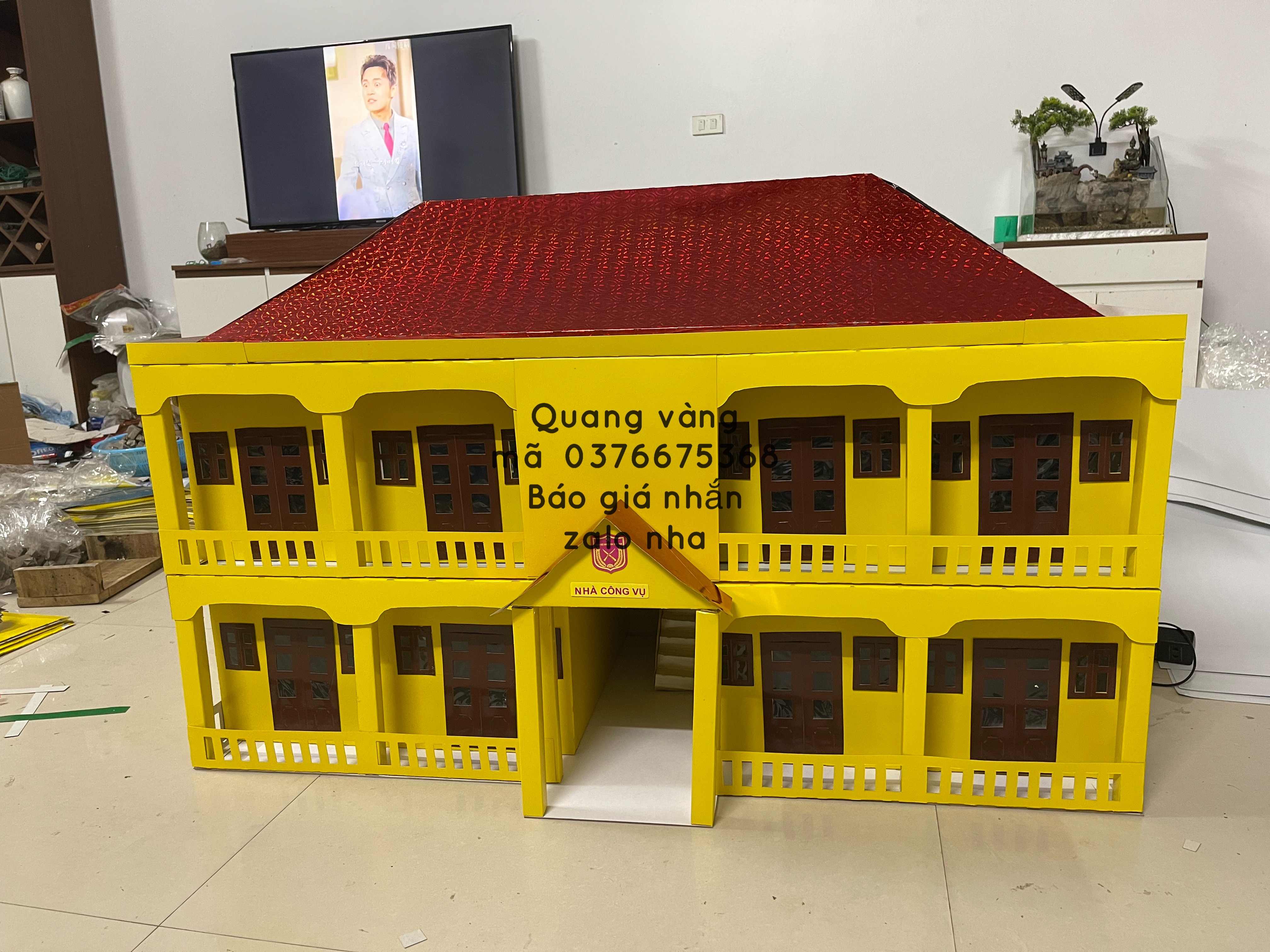 nhà công vụ bộ đội ở