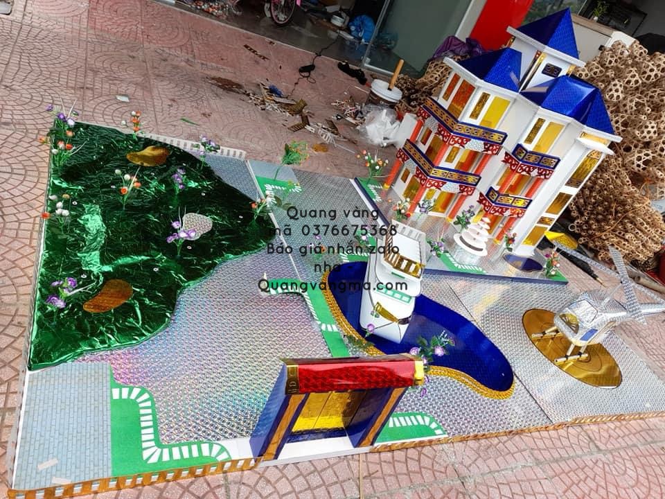 nhà vườn sân bay hồ cá