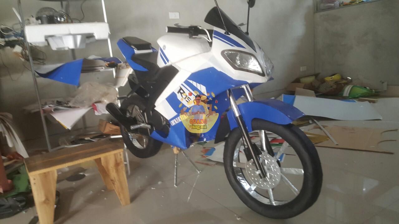 r15 trắng xanh yamaha