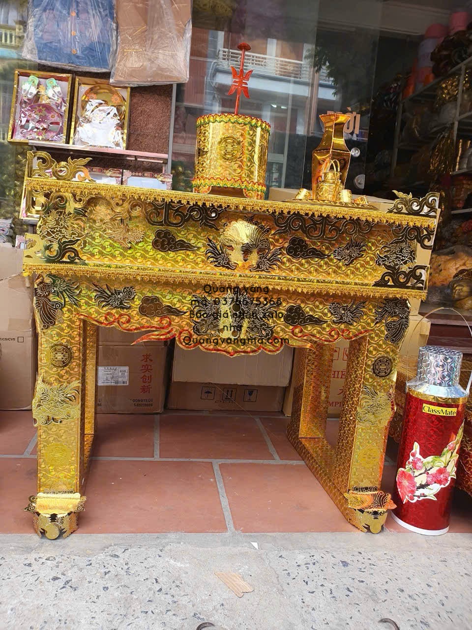 sập gụ tủ thờ