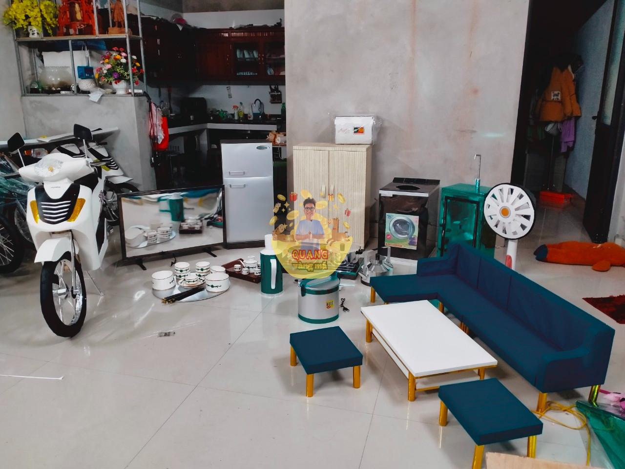 set xe cộ nhà cửa nội thất 49 ngày