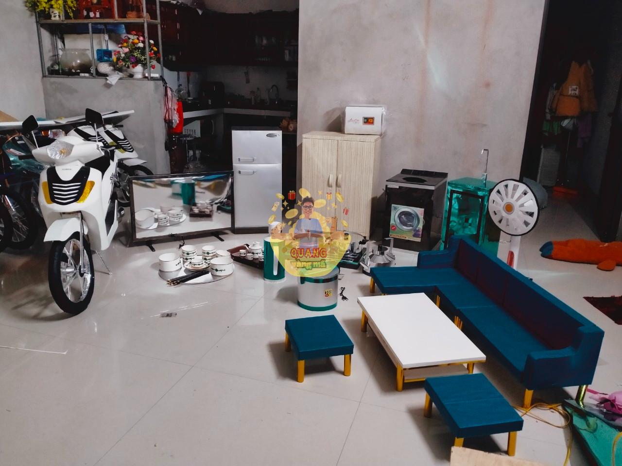 set xe cộ nhà cửa nội thất 49 ngày