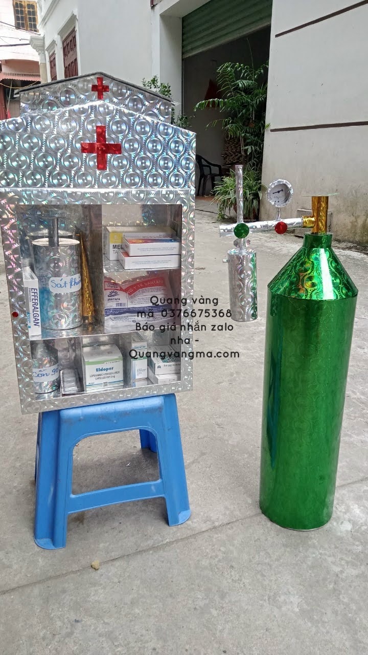 tủ thuốc y tế bình khí